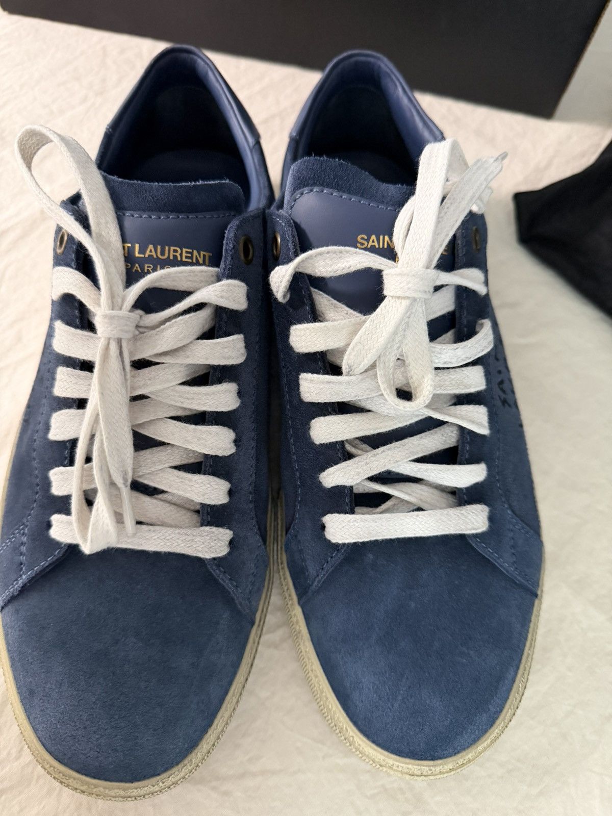 Saint Laurent Paris Saint Laurent DENIM/DENI U SNEAKERS Size US 8.5 / EU 41-42 - 10 Thumbnail