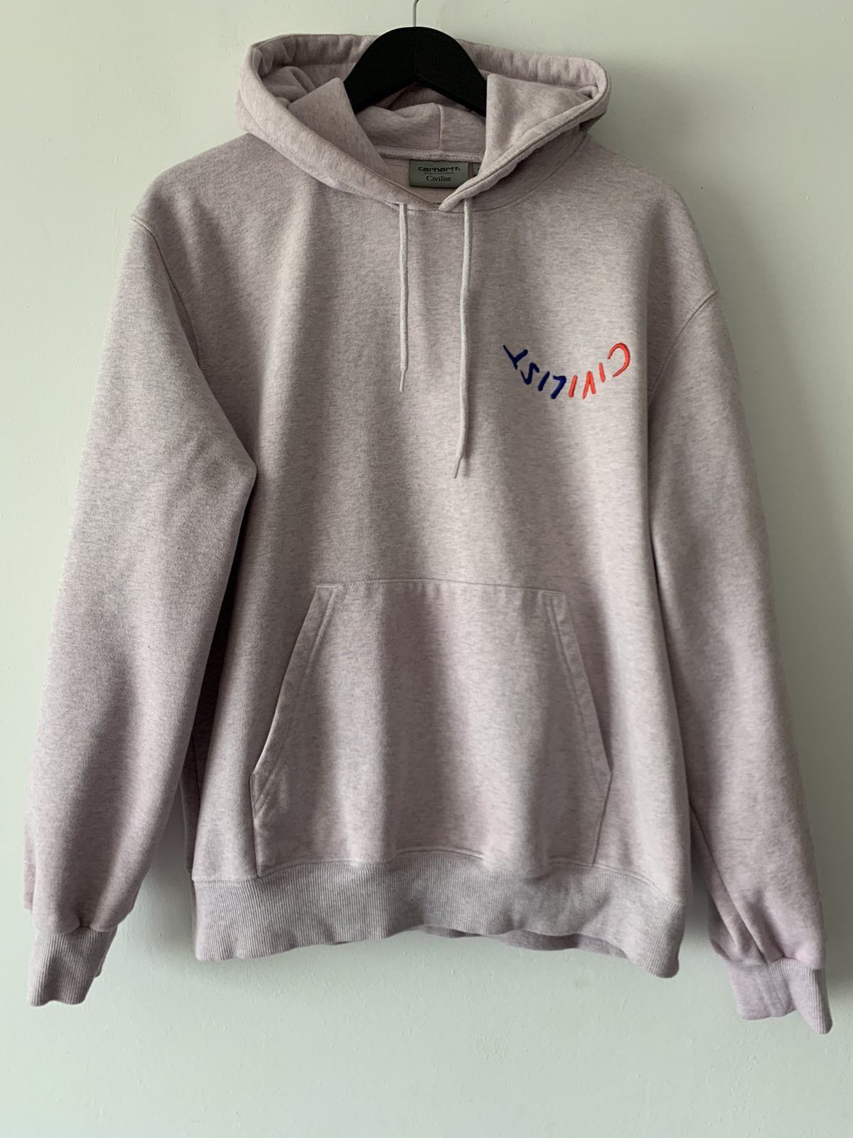 Carhartt 🔥🔥 Civilist x Carhartt WIP Hooded Logo Sweatshirt Size US L / EU 52-54 / 3 - 2 Thumbnail