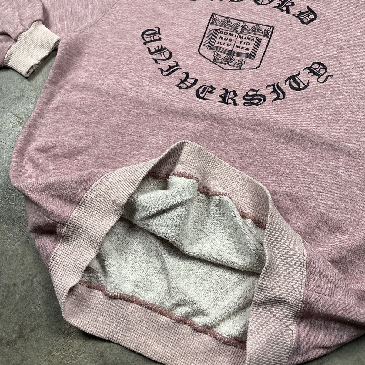 Vintage Rare 90s Oxford University Seas Sports Chrome Heart Crewneck Size US M / EU 48-50 / 2 - 7 Thumbnail