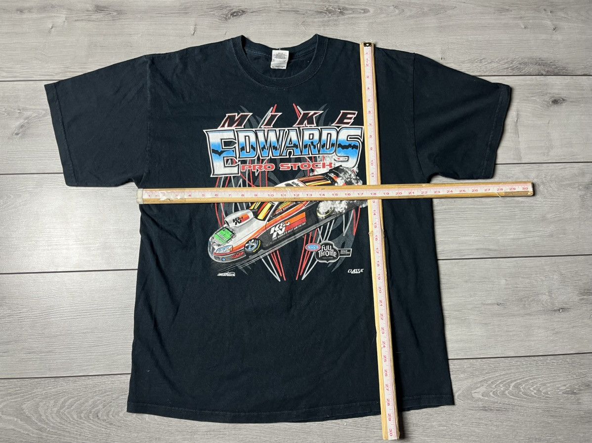 Formula 1 Mike Edwards Motorsports Pro stock Drag Racing Tshirt Size US XL / EU 56 / 4 - 5 Thumbnail