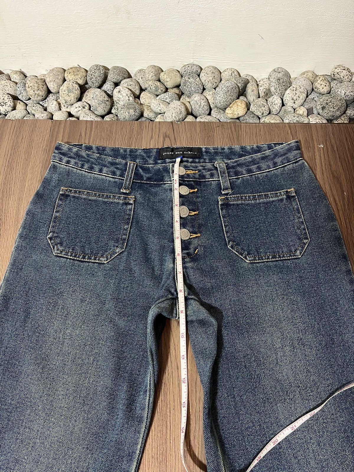 If Six Was Nine × Japanese Brand × Tornado Mart Jouer Aux Echecs japan front pocket flare jeans Size US 30 / EU 46 - 13 Thumbnail