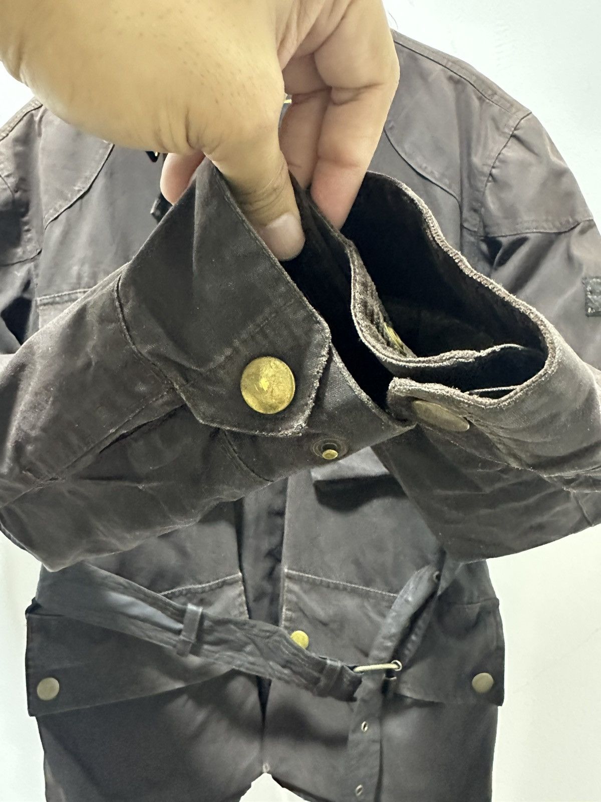 Belstaff Belstaff Black Prince WeatherProff Waxed Cotton Jacket Size US M / EU 48-50 / 2 - 12 Thumbnail