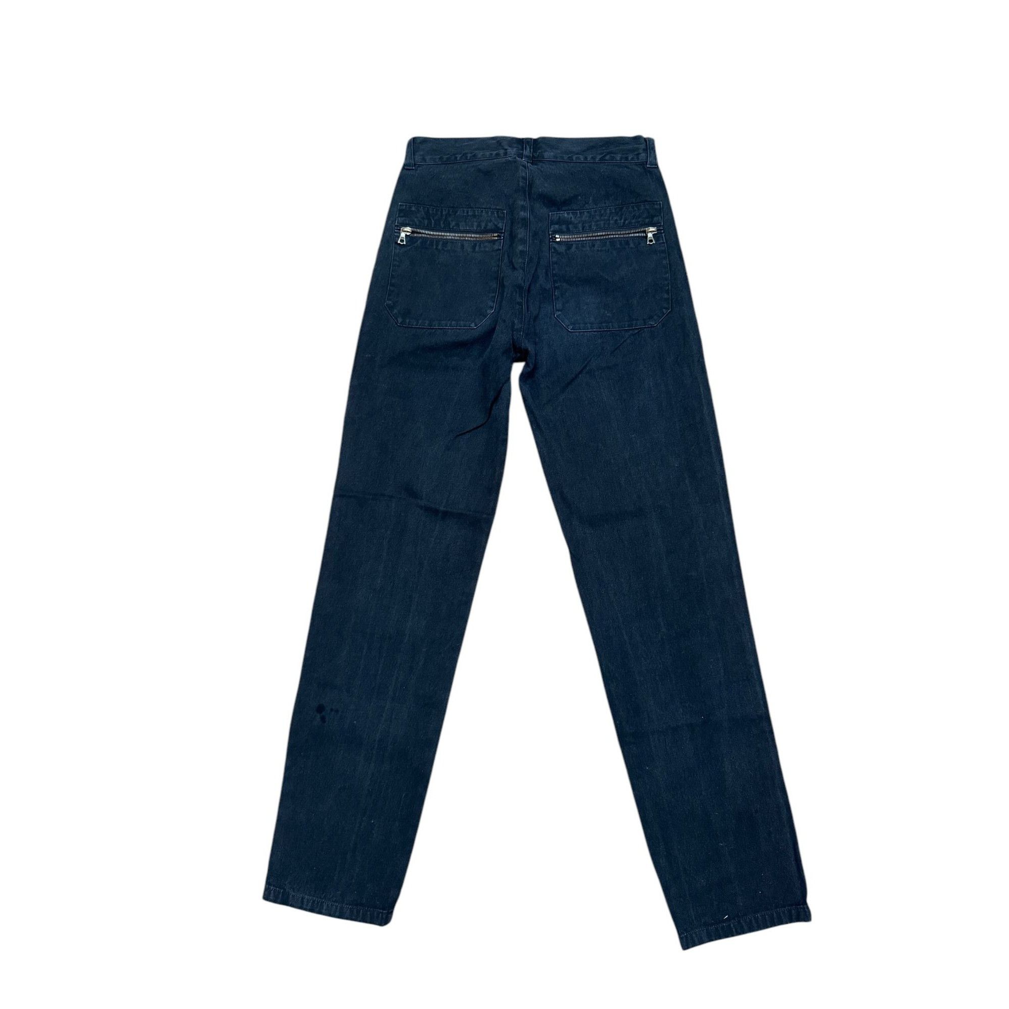 Jean Paul Gaultier Jean Paul Gaultier Vintage JPG Black Cotton Pants Size 26 fi Size 26" / US 2 / IT 38 - 3 Thumbnail
