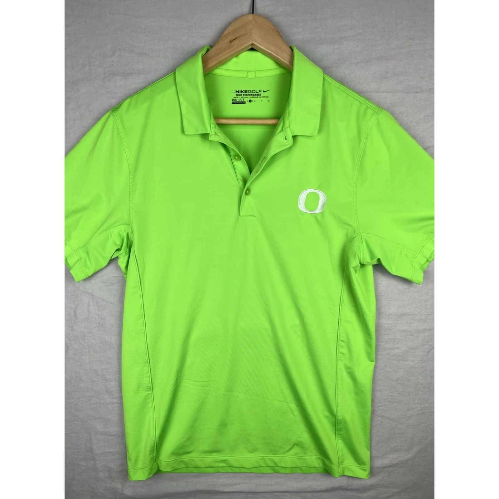 Nike Nike Oregon Ducks Polo Shirt Men Small Green Dri-FIT PAC12 Team Issue University Sports Polo Size US S / EU 44-46 / 1 - 2 Thumbnail