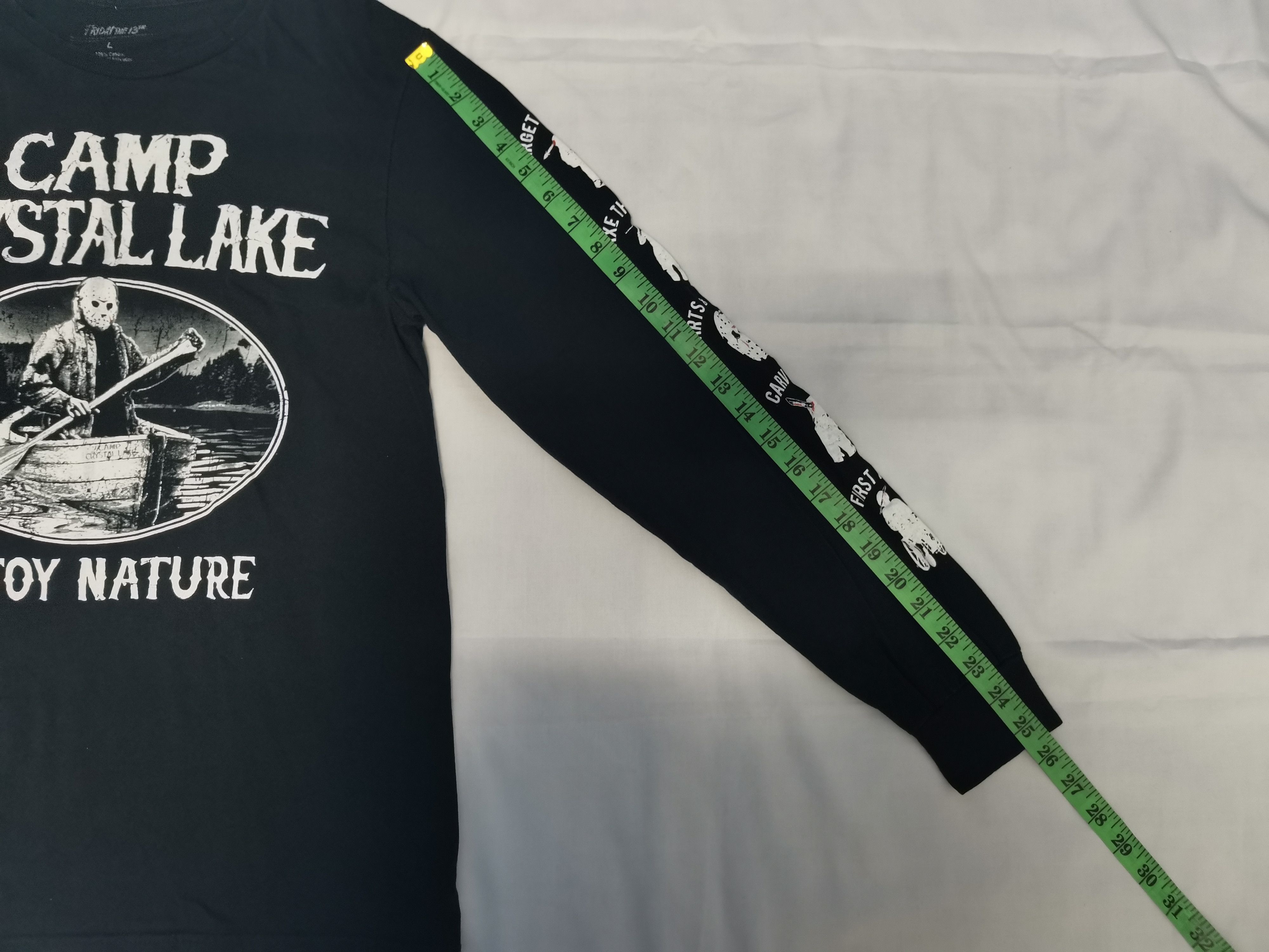 Expert Horror Friday the 13th Horror Movie Series Long Sleeve Jason Freddy Size US M / EU 48-50 / 2 - 5 Thumbnail
