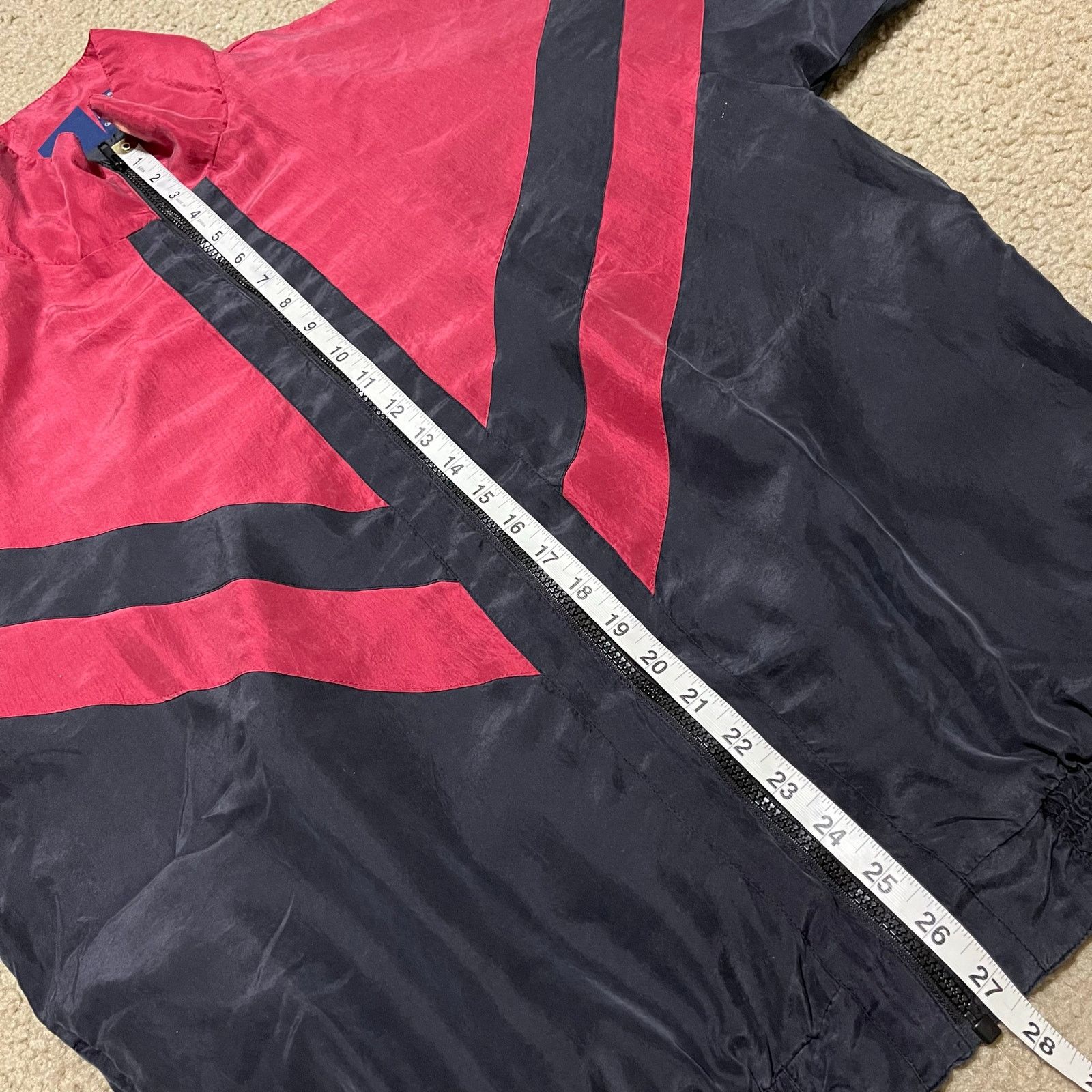 Blair Vintage John Blair Red/Black Lightweight Jacket Medium Size US M / EU 48-50 / 2 - 6 Thumbnail