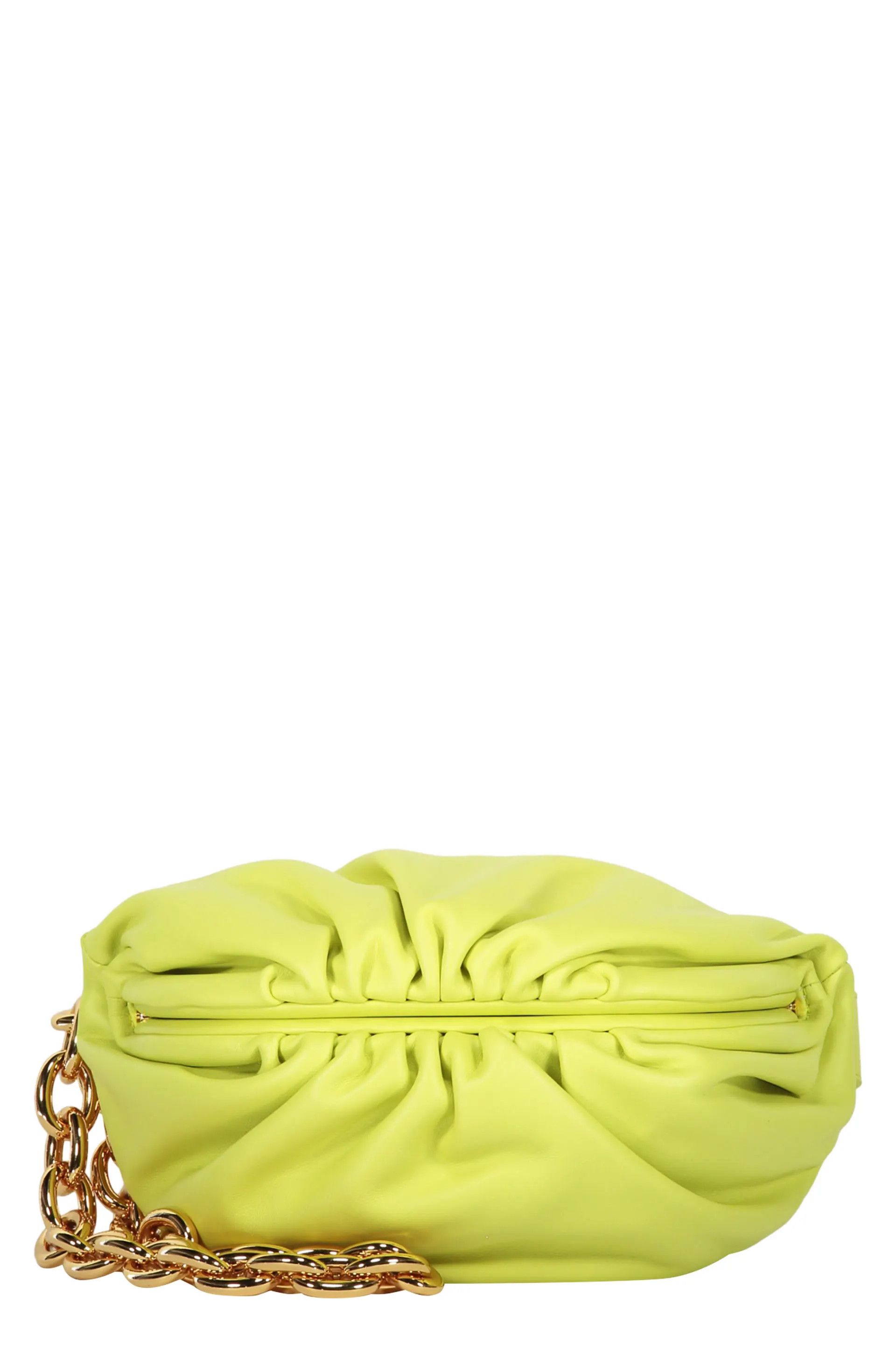 Bottega Veneta o1n1vont1024 Size: OS / Chain Pouch Belt Bag Seagrass /Gold Size ONE SIZE - 1 Thumbnail