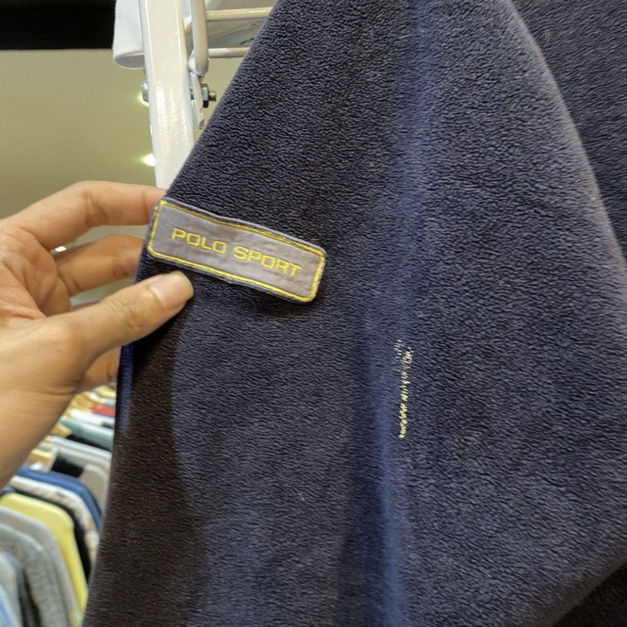 Polo Ralph Lauren VINTAGE Polo Sport Ralph Lauren Polartec Fleece Size US L / EU 52-54 / 3 - 11 Thumbnail