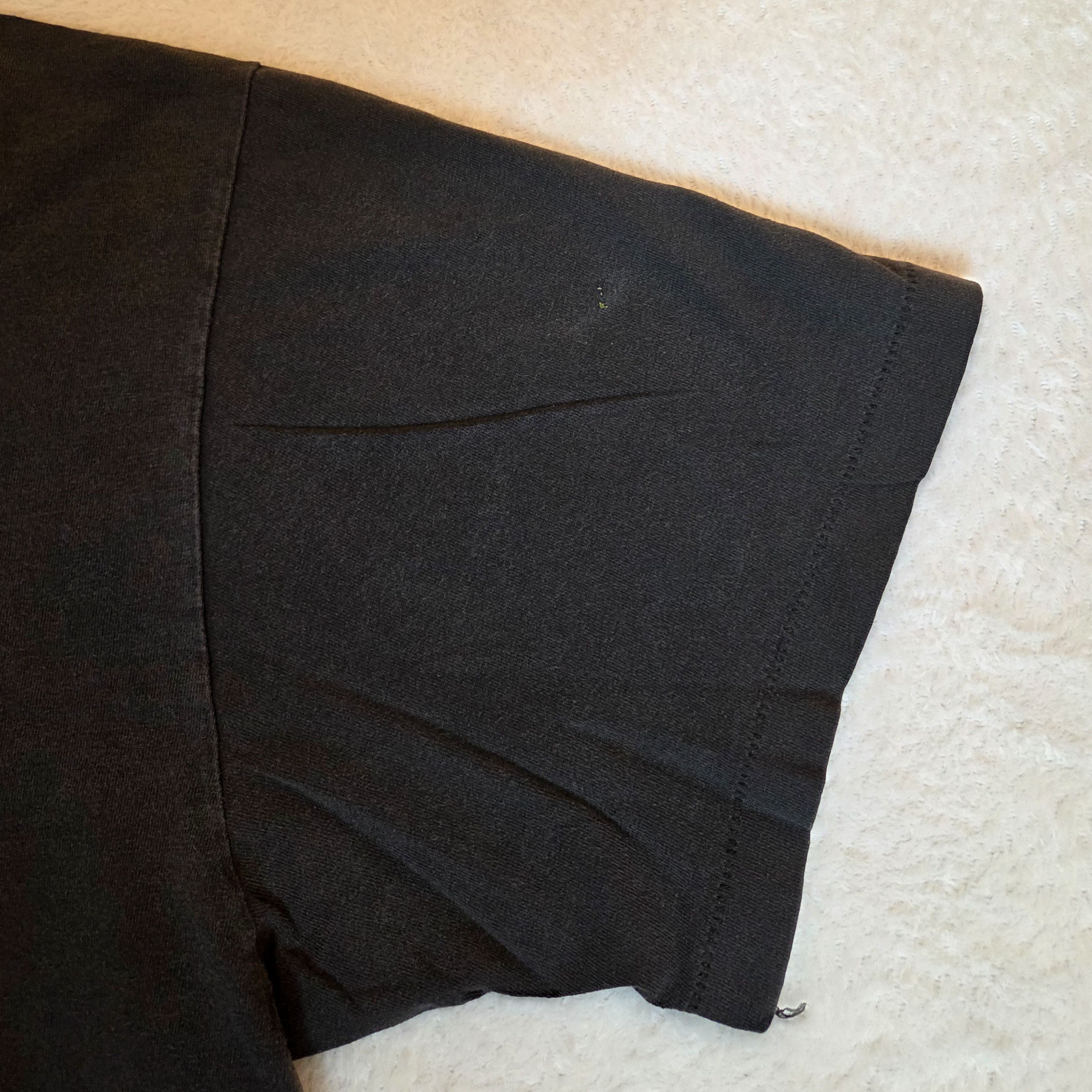 Hanes VTG Carlos Santana Milagro T Shirt Black 90s Concert Band XL Size US XL / EU 56 / 4 - 5 Thumbnail