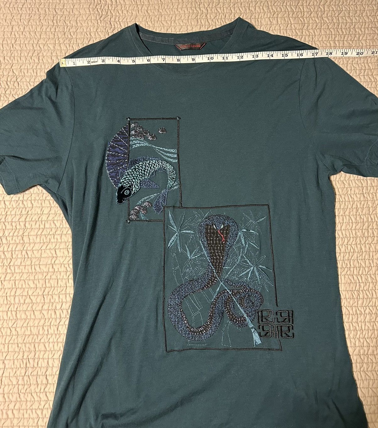 Roberto Cavalli × Vintage Vintage Fall 2006 Japanese Embroidered Appliqué T 46 Size US S / EU 44-46 / 1 - 14 Thumbnail