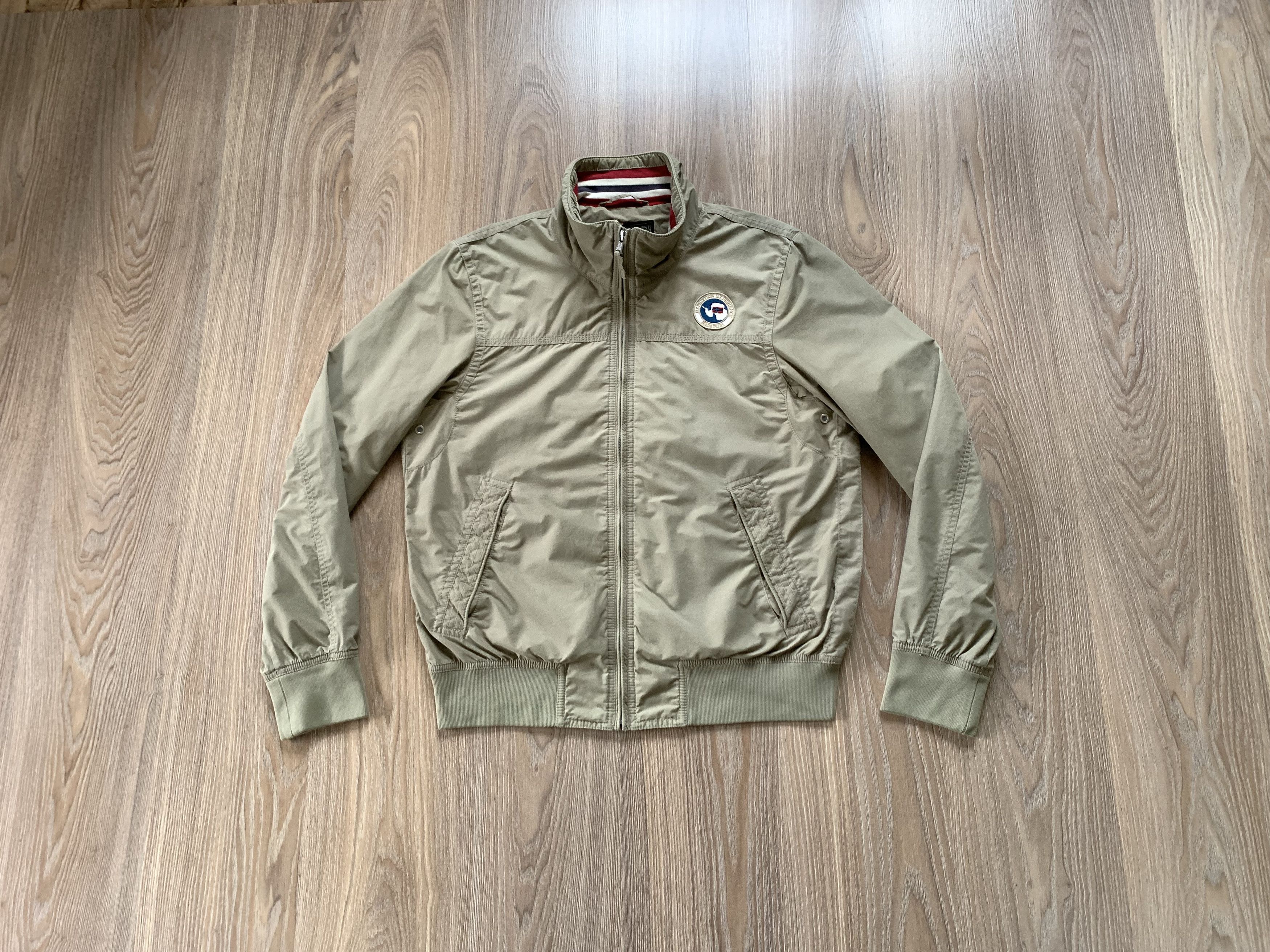 Designer × Napapijri × Vintage Vintage Napapijri Outdoor Windbreaker Jacket Size US XL / EU 56 / 4 - 15 Thumbnail