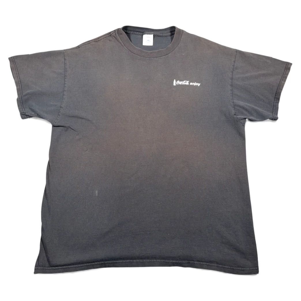 Delta VINTAGE Coca Cola Shirt Adult XL Black Enjoy Coke 90s Coca-Cola Size US XL / EU 56 / 4 - 2 Thumbnail