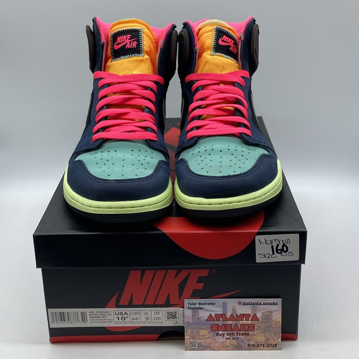 Jordan Brand Air Jordan 1 high Tokyo bio hack Size US 10.5 / EU 43-44 - 2 Thumbnail