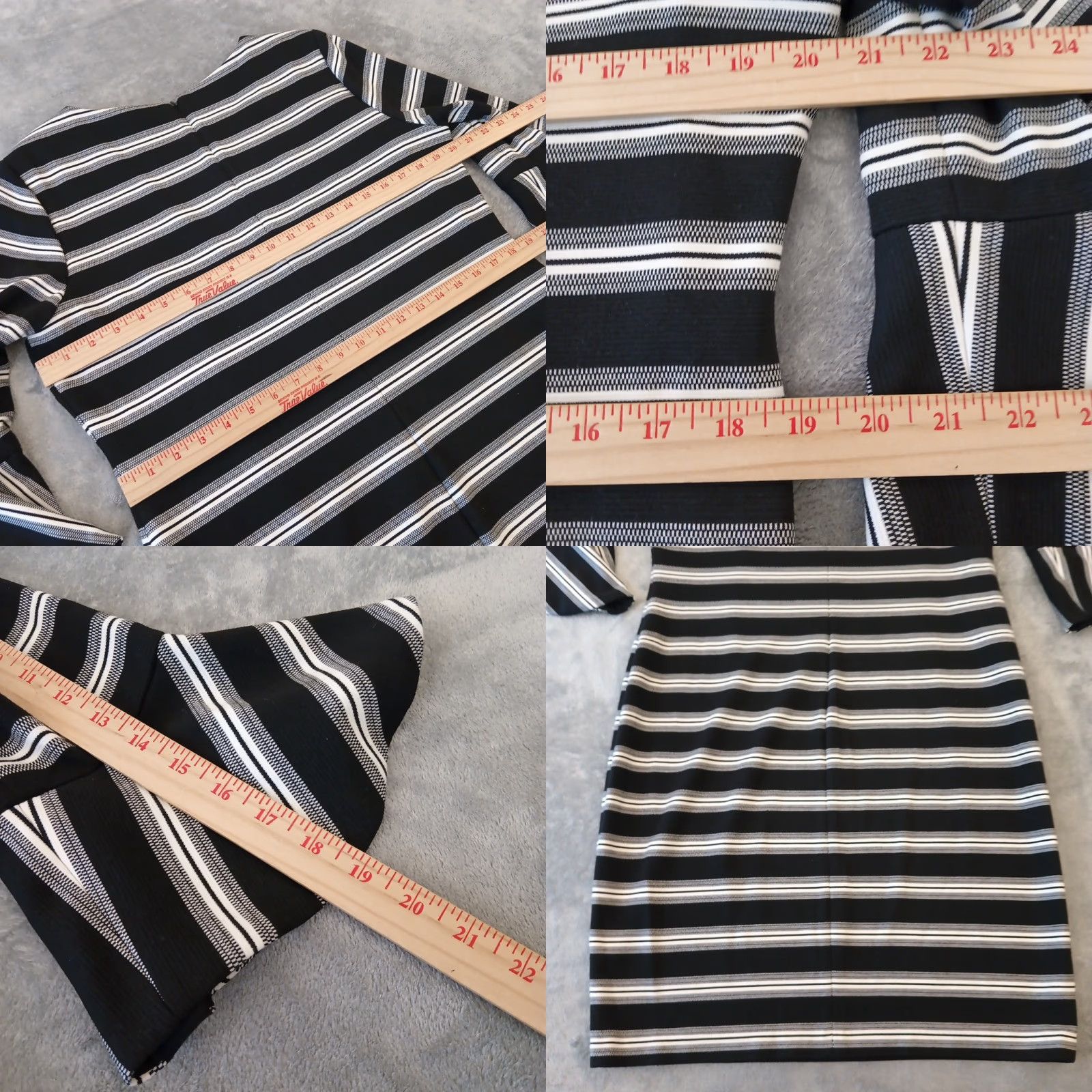 Calvin Klein Calvin Klein Sheath Dress Black Knit 3/4 Bell Sleeve Knee Length Size 16 Women Regular Vintage No Size XXL / US 16-18 / IT 52-54 - 8 Thumbnail