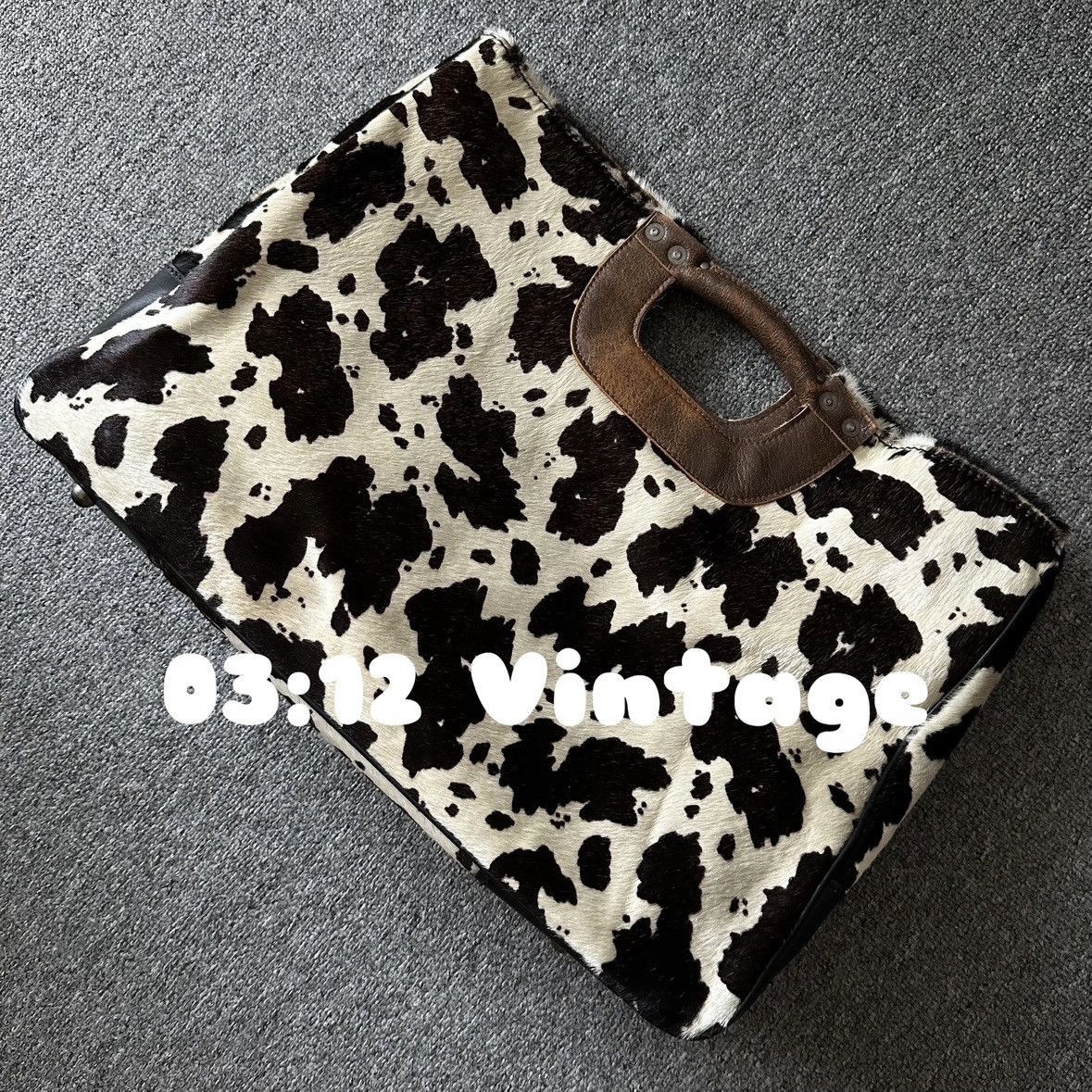 Vintage Kapital Cowhide Tote