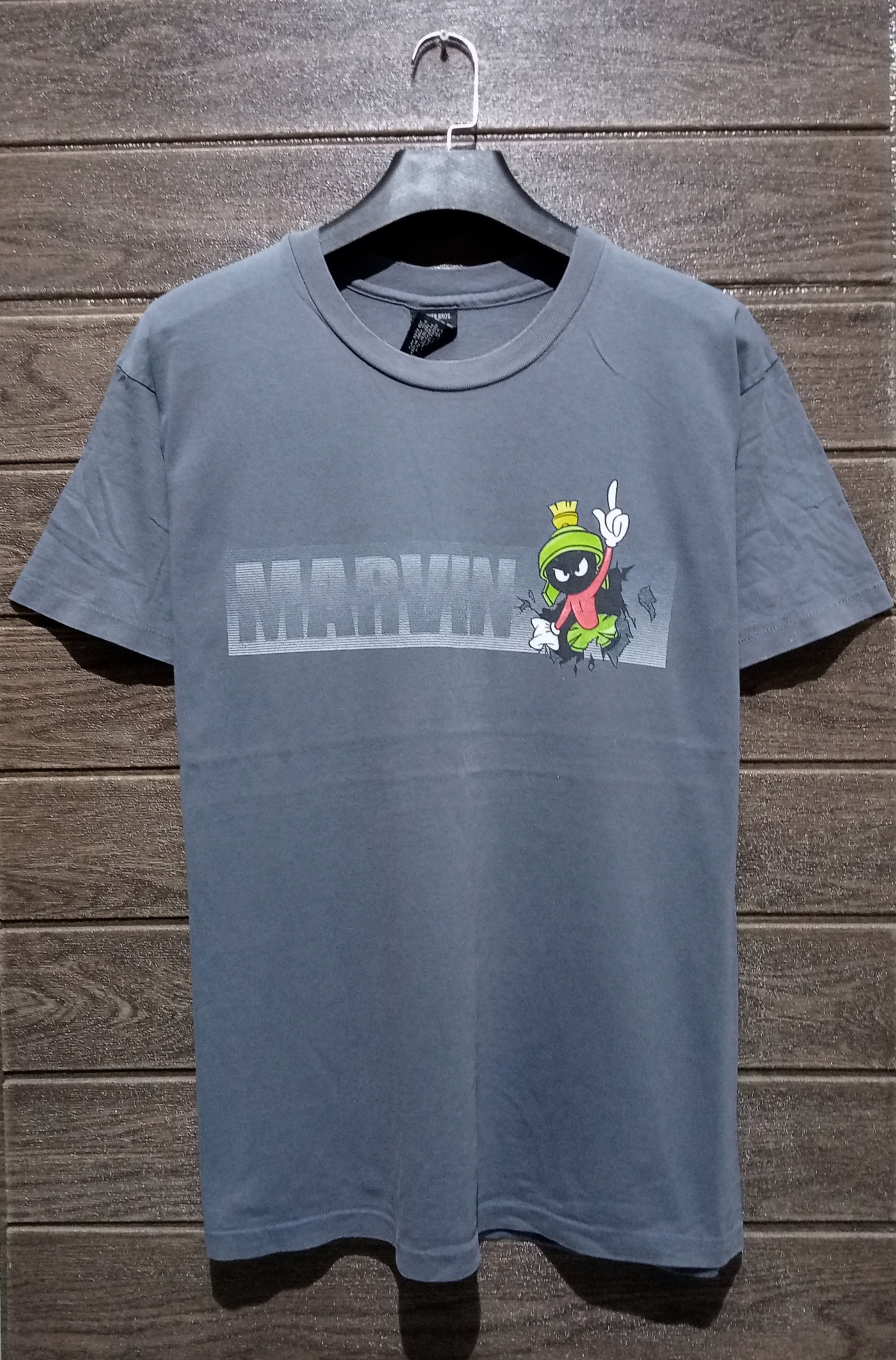 Vintage × Warner Bros Vintage '90s Single Stitch Warner Bros Marvin Tee USA. Size US L / EU 52-54 / 3 - 1 Thumbnail