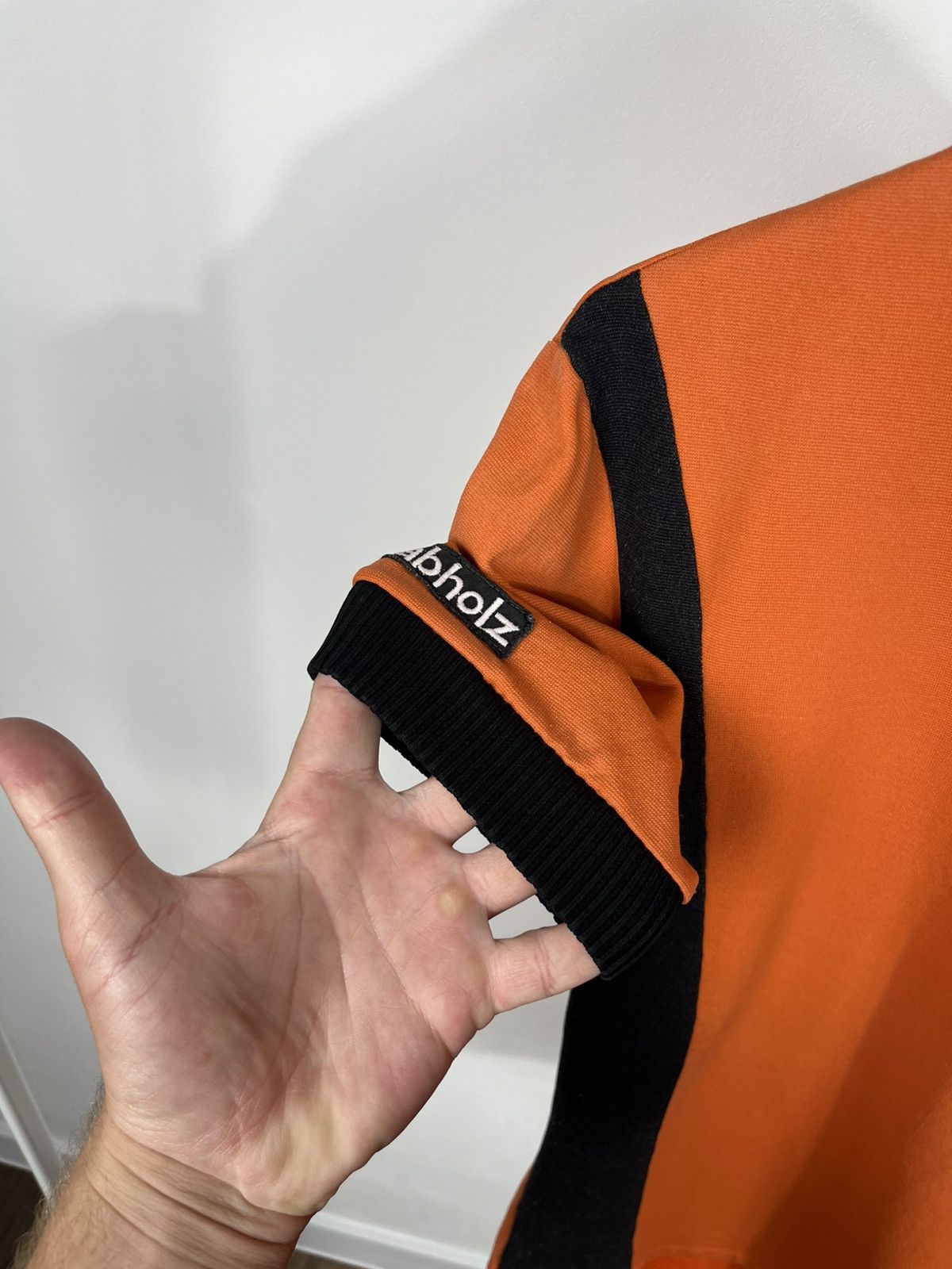 Other Vintage Nabholz Cycling Jersey Orange Black Zip-Up Retro Fit Size US M / EU 48-50 / 2 - 14 Thumbnail