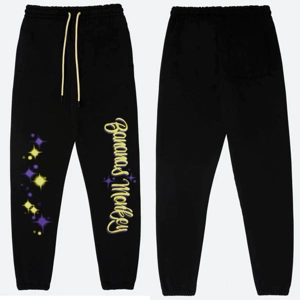 Other Bananas Monkey Mens Sweatpants Classic X-Large Size US 40 / EU 56 - 2 Thumbnail
