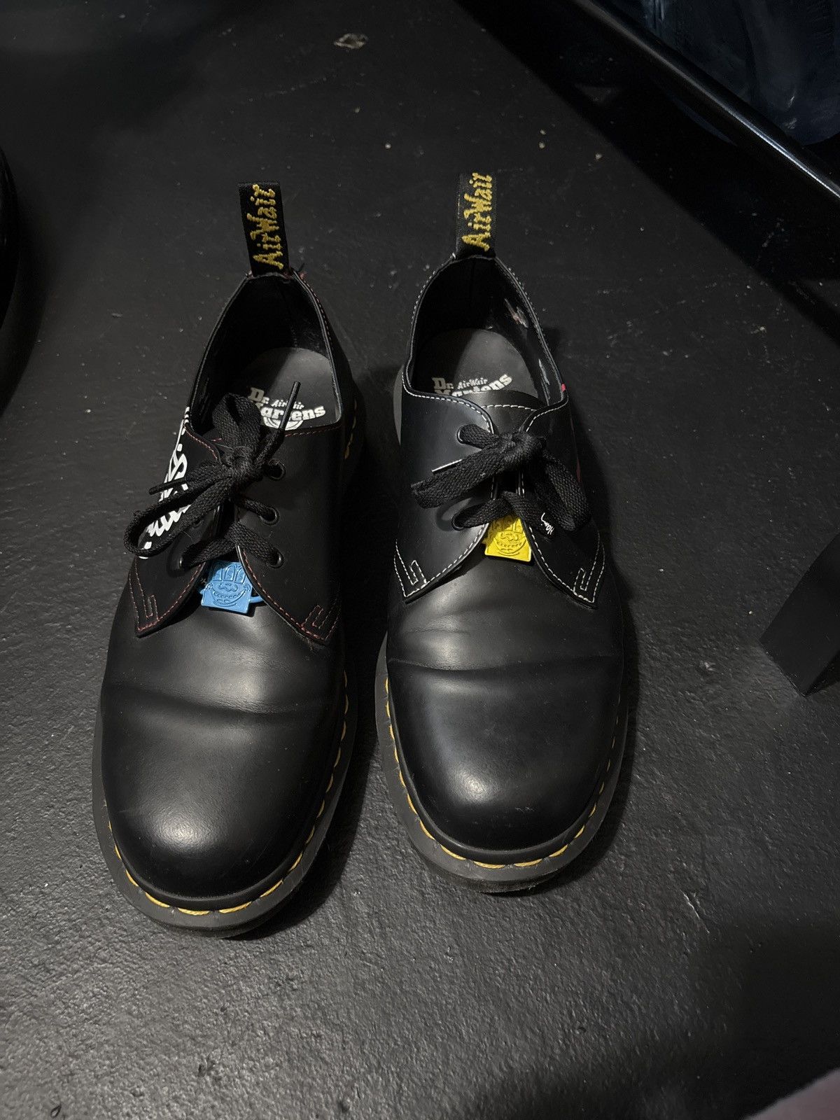 Dr. Martens Dr. Marten Keith Haring 1461 Smooth Leather Oxford Size US 11 / EU 44 - 3 Thumbnail