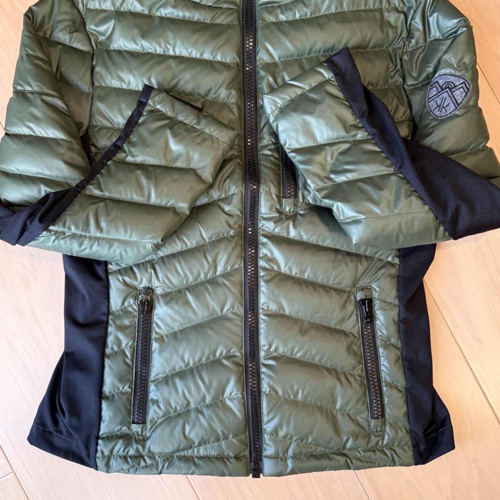 Vintage Krimson Klover Peak Insulated Jacket Women's Medium Green Down Puffer Outerwear Size M / US 6-8 / IT 42-44 - 6 Thumbnail