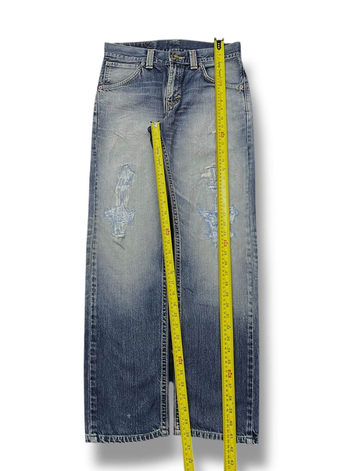 Edwin Vintage Edwin 483 XVS Exclusive Japan - Distressed Denim Size US 32 / EU 48 - 14 Thumbnail