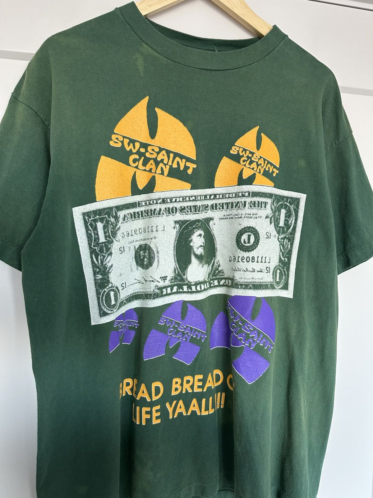 Vintage Saint Michael Sean Wotherspoon Wu-Tang Tee Size US L / EU 52-54 / 3 - 3 Thumbnail