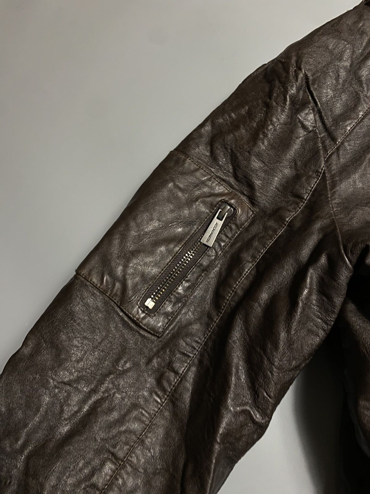Leather Aston Martin vintage racing leather jacket Size US S / EU 44-46 / 1 - 5 Thumbnail
