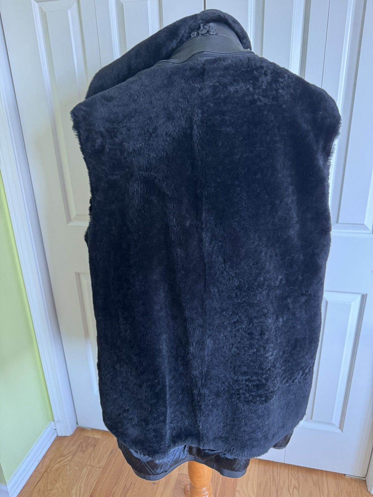 Other IMPERIO Men’s Black Leather/Shearling Jacket 50/L EUC Size US L / EU 52-54 / 3 - 5 Thumbnail