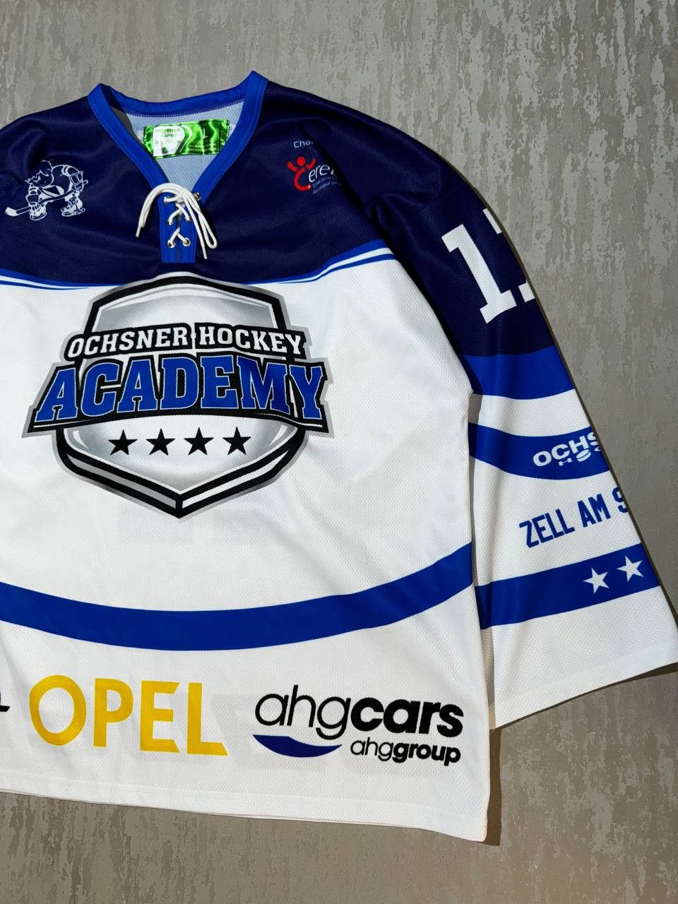 NHL Ochsner Ice Hockey Academy #17 SALAMIN Swiss Jersey Size L Size US L / EU 52-54 / 3 - 3 Thumbnail