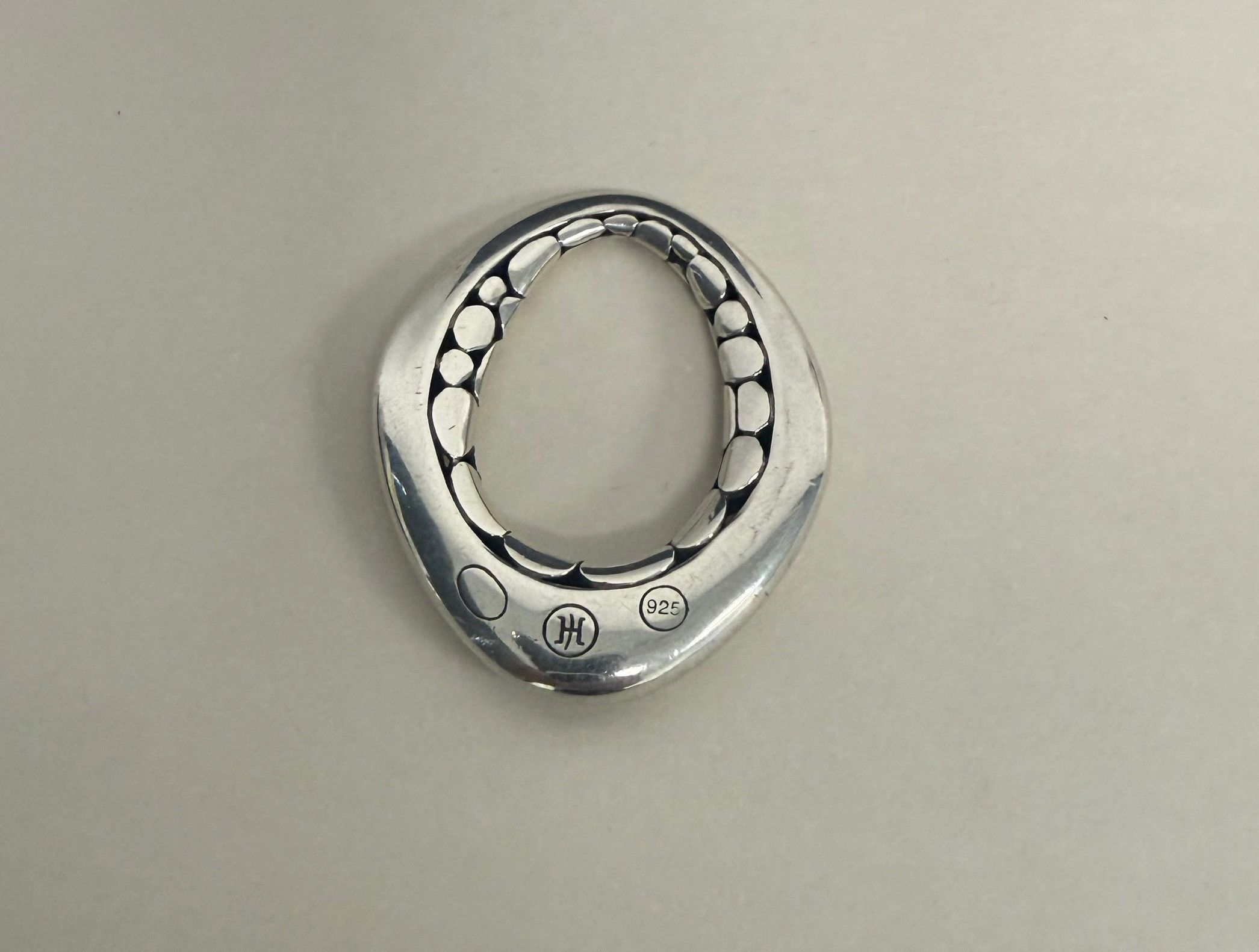John Hardy John Hardy 925 Sterling Silver Dot Pendant Large Size ONE SIZE - 2 Thumbnail