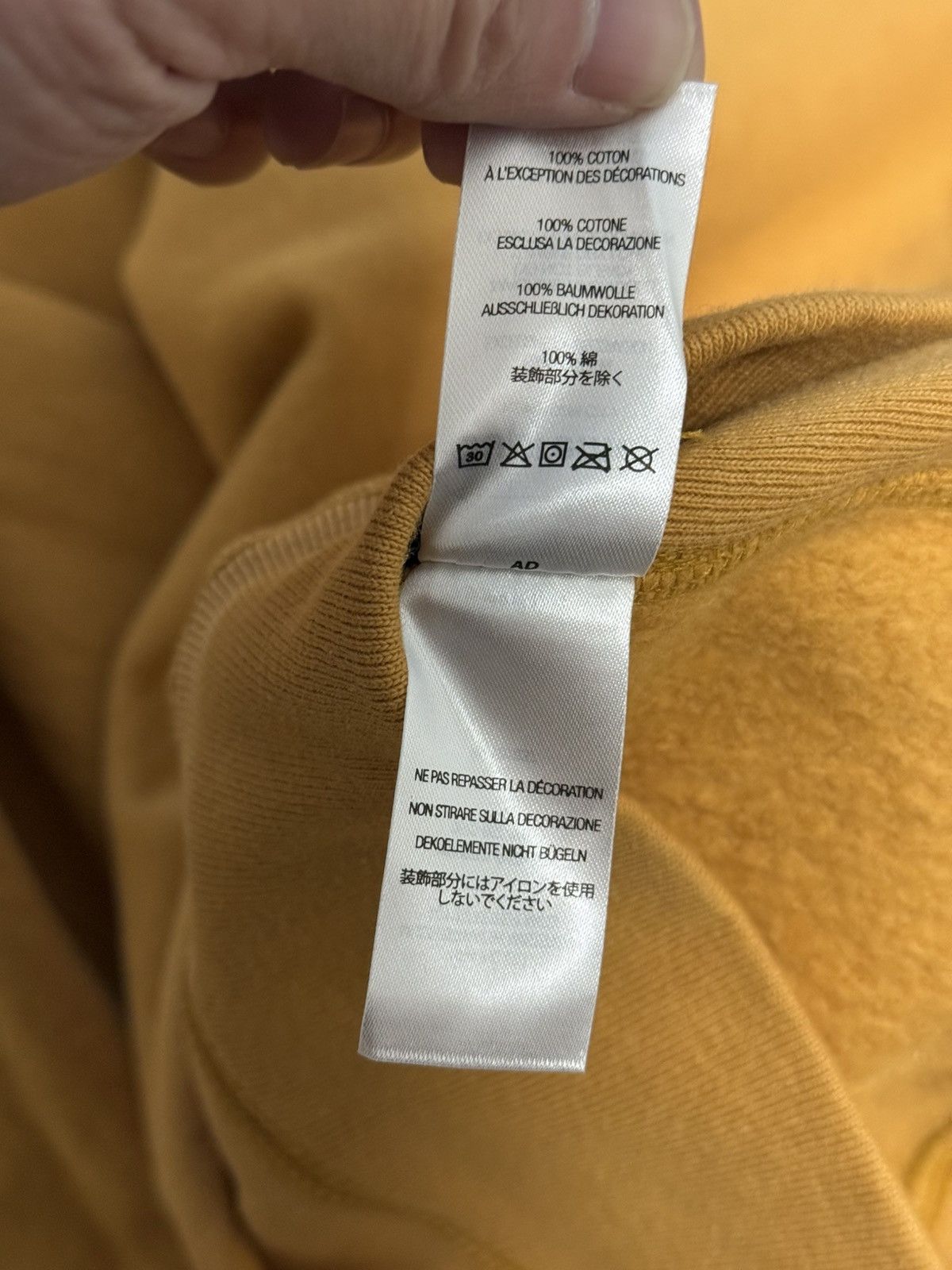Supreme Supreme fw21 box logo hooded sweatshirt hoodie light mustard Size US L / EU 52-54 / 3 - 8 Thumbnail
