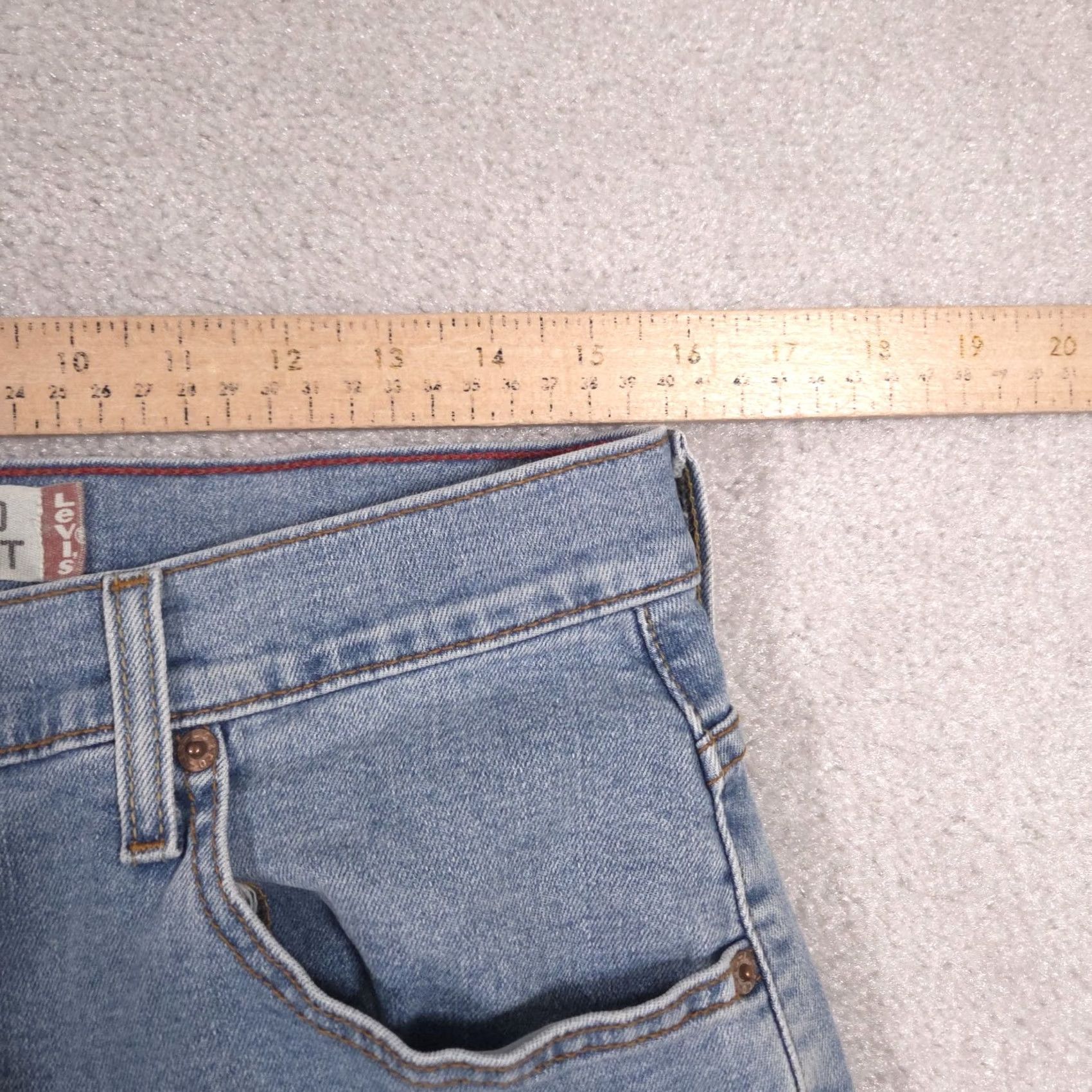 Levi's Levi's Jeans Womens 10 Long 550 Relaxed Boot Cut Stretch Denim Size 32" / US 10 / IT 46 - 6 Thumbnail