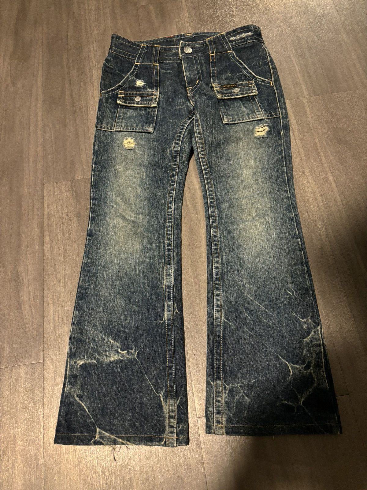 image of Hysteric Glamour Bushpants in Blue, Men's (Size 28)