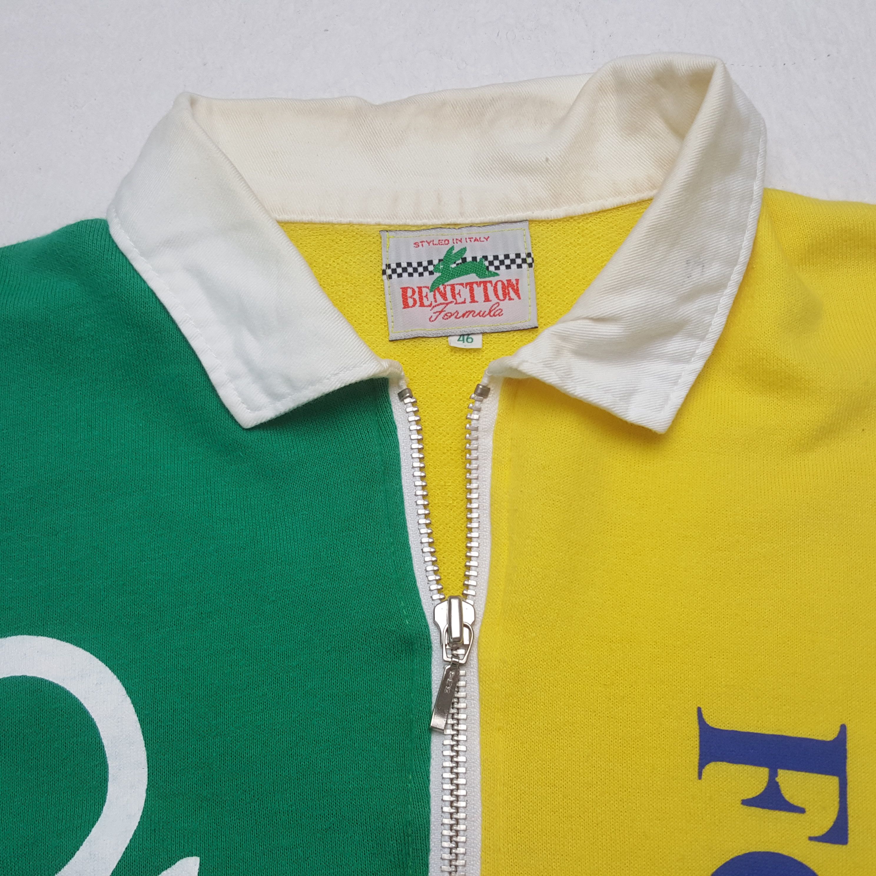 Benetton Vintage Benetton Formula 1 Sport Polos Shirt Size US M / EU 48-50 / 2 - 4 Thumbnail