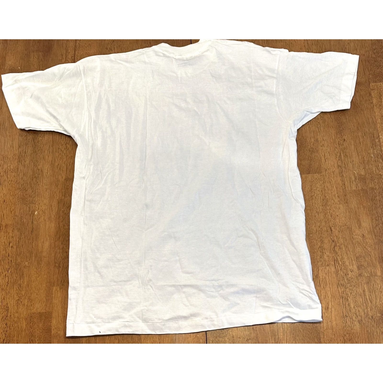 Fruit Of The Loom VINTAGE 90s Payot Paris T Shirt XL Fruit of the Loom White Beauty Spoiled & Pampered Mens Size US XL / EU 56 / 4 - 2 Thumbnail