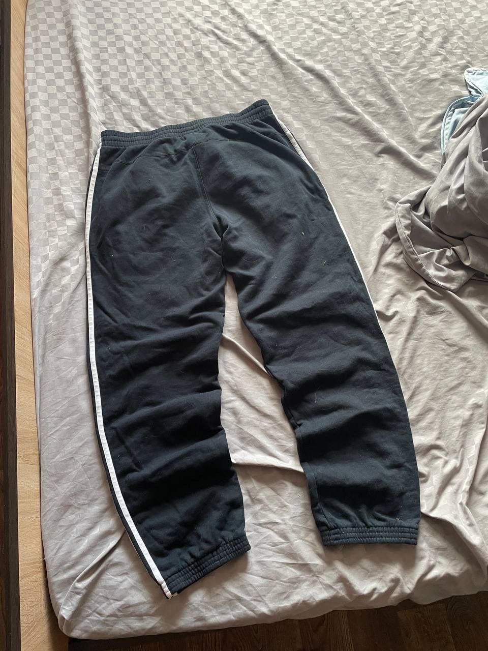 Adidas Adidas Sweatpants 3 Stripes Rap Baggy Drill Vintage Size US 34 / EU 50 - 8 Thumbnail