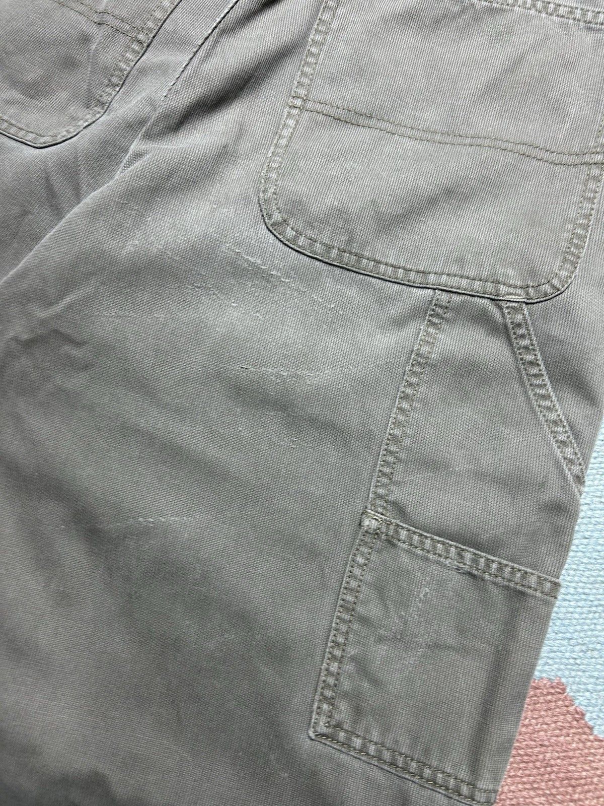 Vintage Vtg dockers carpenter pants pique micro corduroy work 33x32 Size US 33 - 4 Thumbnail