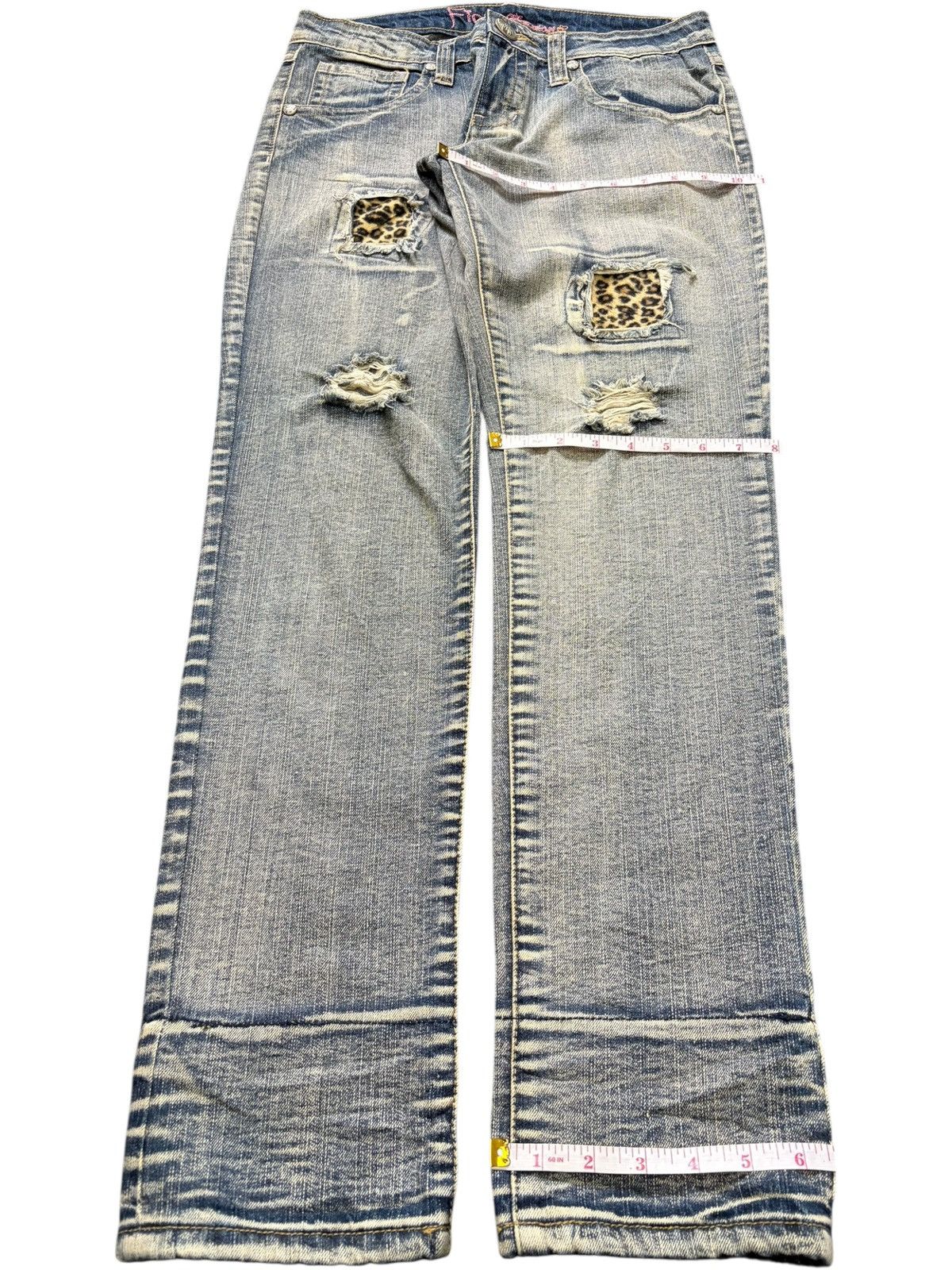 Ksubi Vintage Japanese Brand Patches Distressed Jeans Size 30" / US 8 / IT 44 - 8 Thumbnail