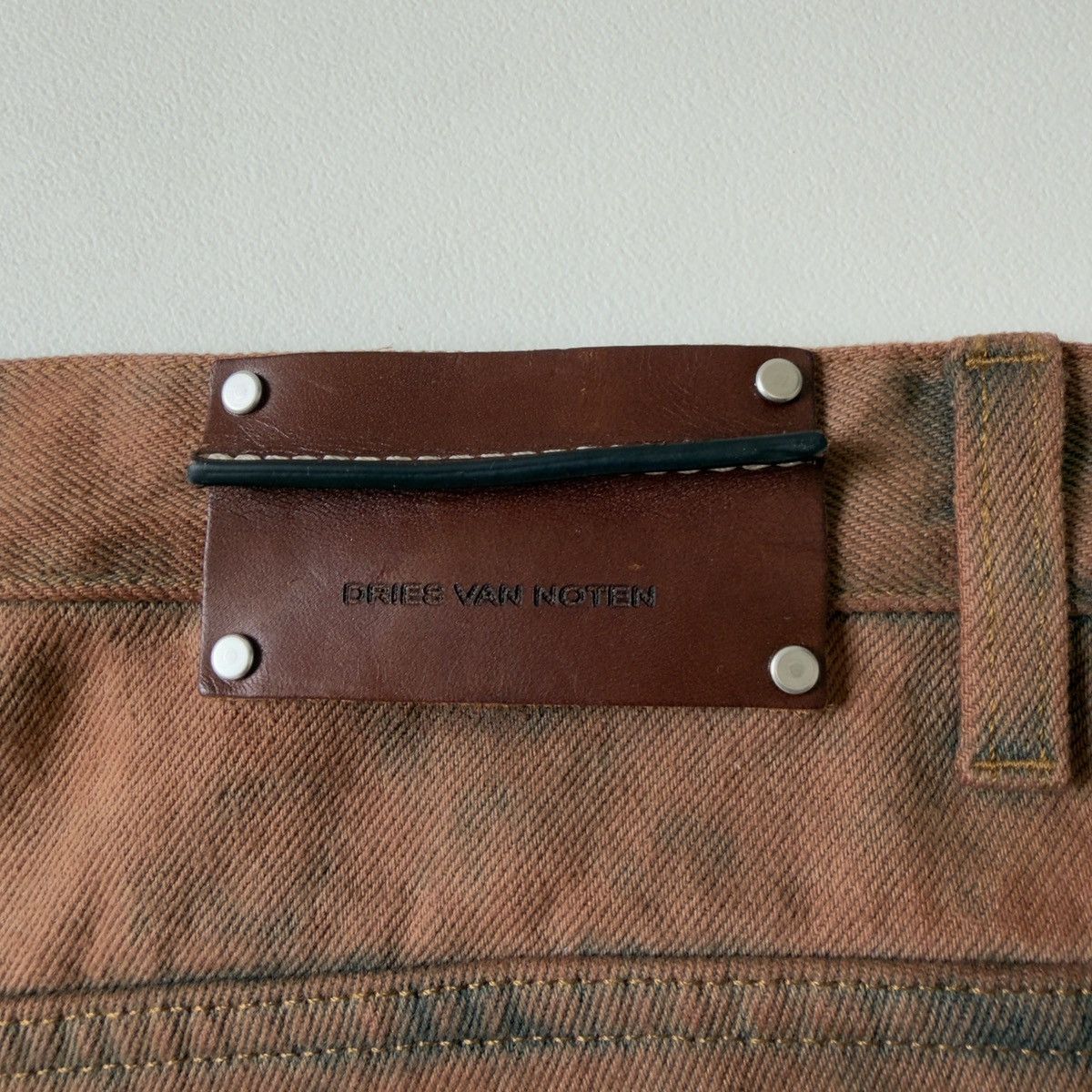 Dries Van Noten ‘Rust Wash’ Pine Utility Pants Size US 32 / EU 48 - 15 Thumbnail