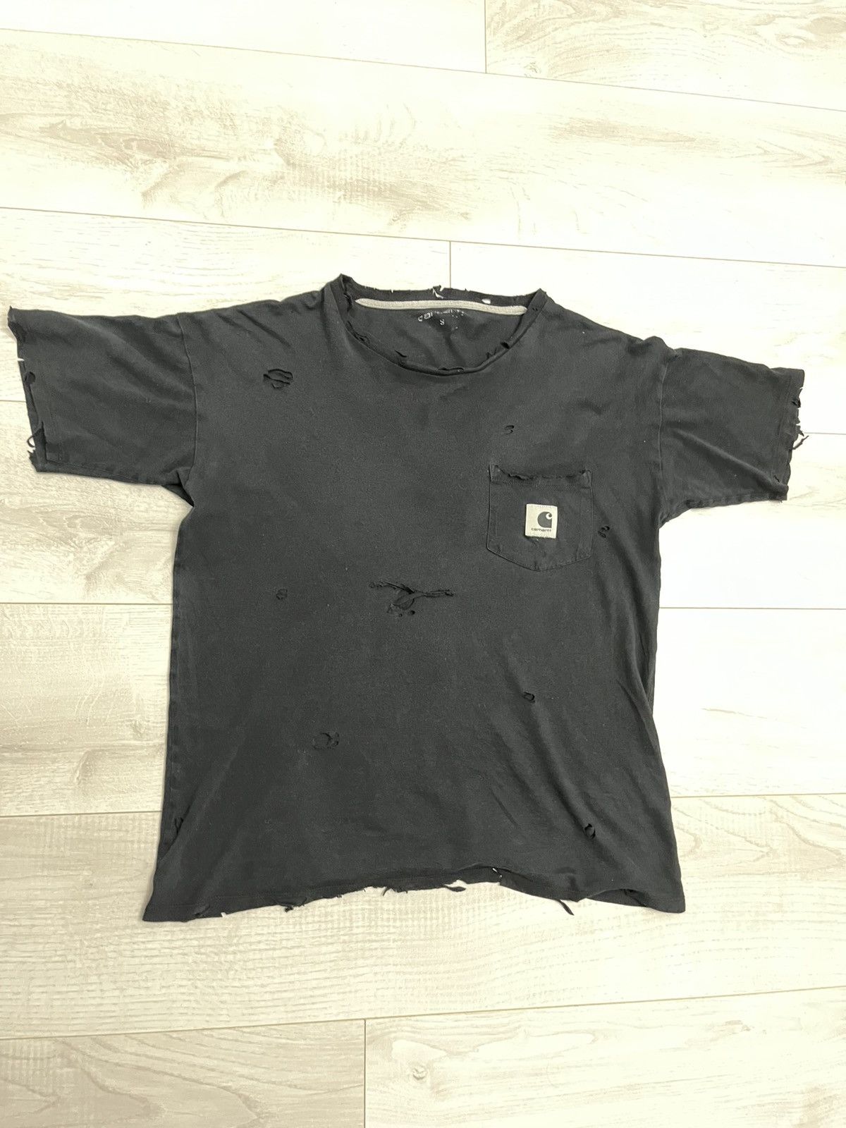 Carhartt Distress Y2K Carhartt T-shirt Size US S / EU 44-46 / 1 - 2 Thumbnail