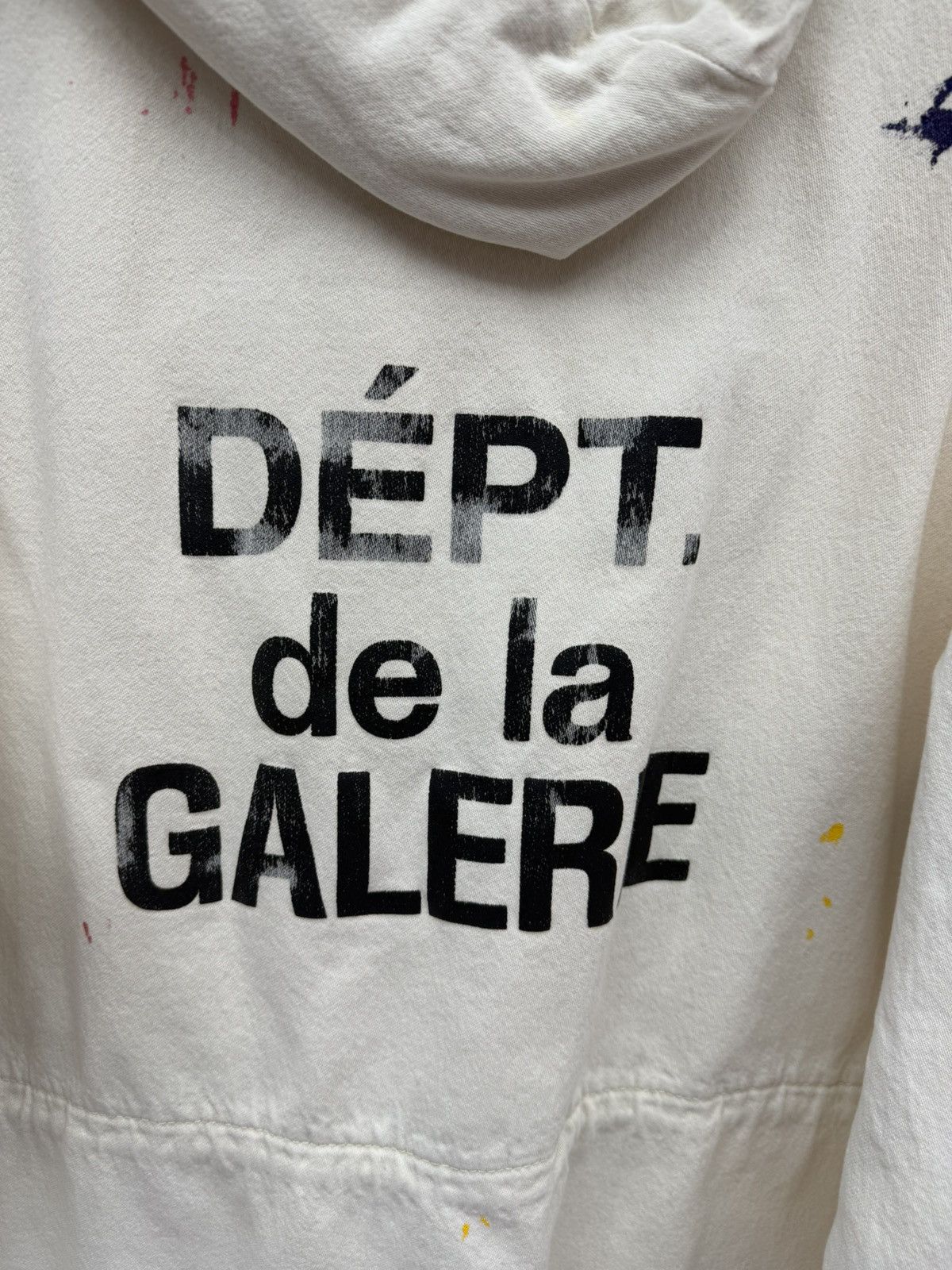 Gallery Dept. Gallery Dept Paint Splatter Hoodie Size US XL / EU 56 / 4 - 5 Thumbnail