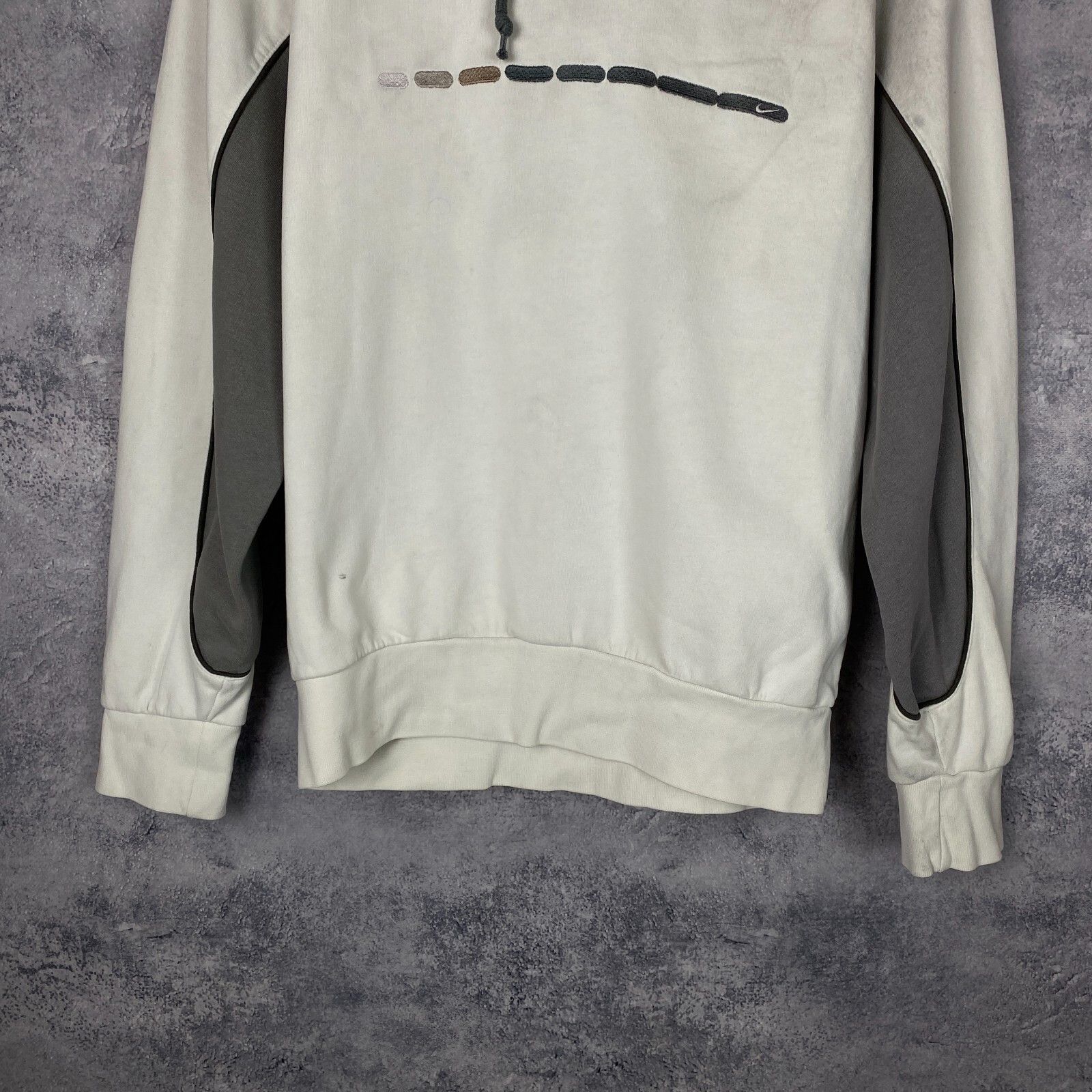 Nike Nike Vintage Hoodie Men's Size S White Long Sleeve ` Size US S / EU 44-46 / 1 - 3 Thumbnail
