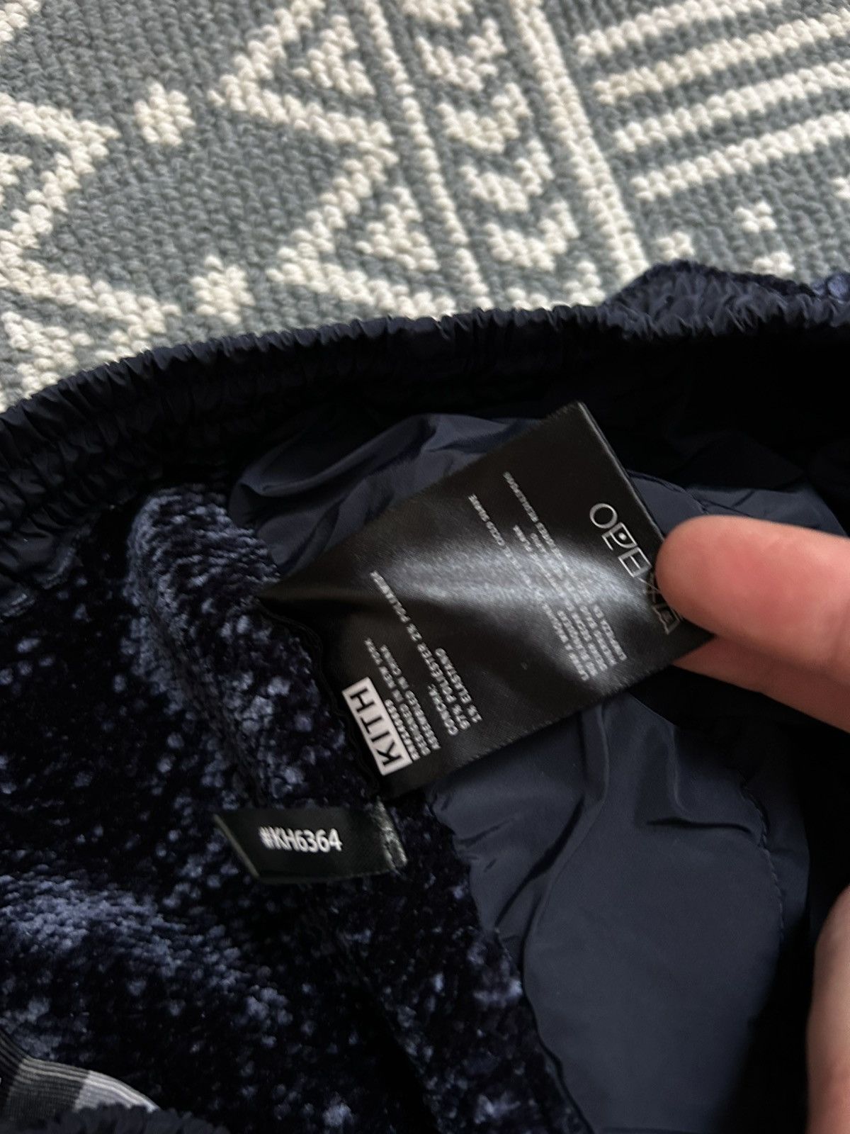 Kith KITH man’s blue Velvet shorts size M Size US 32 / EU 48 - 14 Thumbnail
