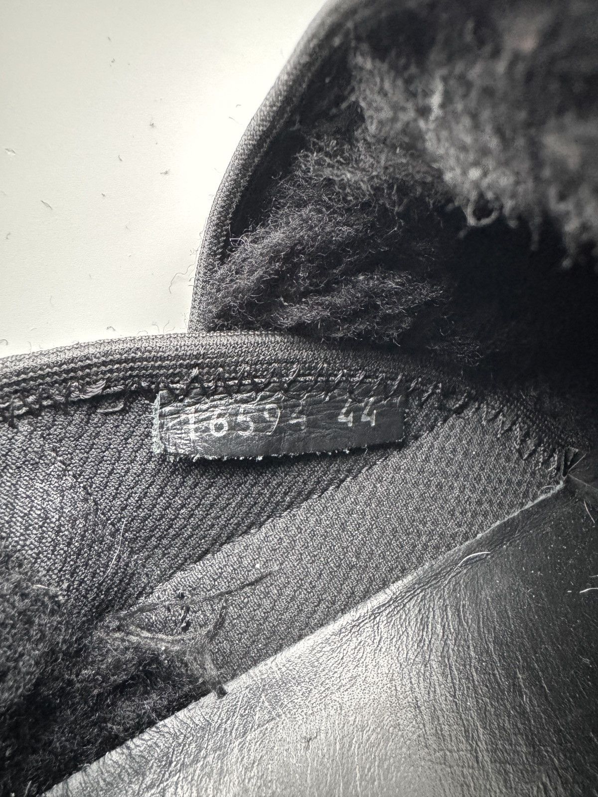 Our Legacy Our Legacy Bear Foot Black Shearling Slip-On - Size 44 Size US 10 / EU 43 - 13 Thumbnail