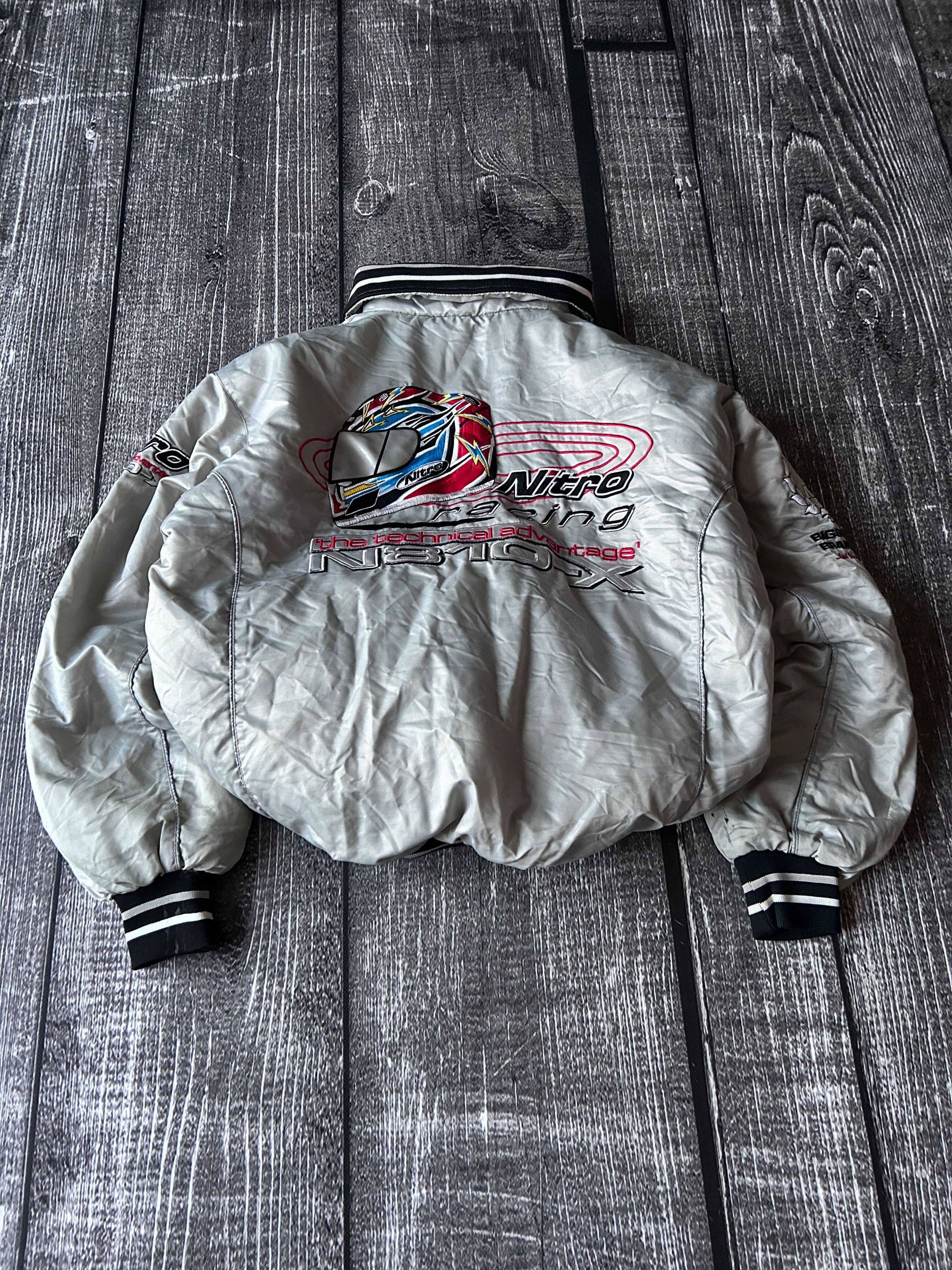 Other VTG Yohji Yamamoto Marlboro Style Racing Bomber Jacket 90s Size US L / EU 52-54 / 3 - 3 Thumbnail