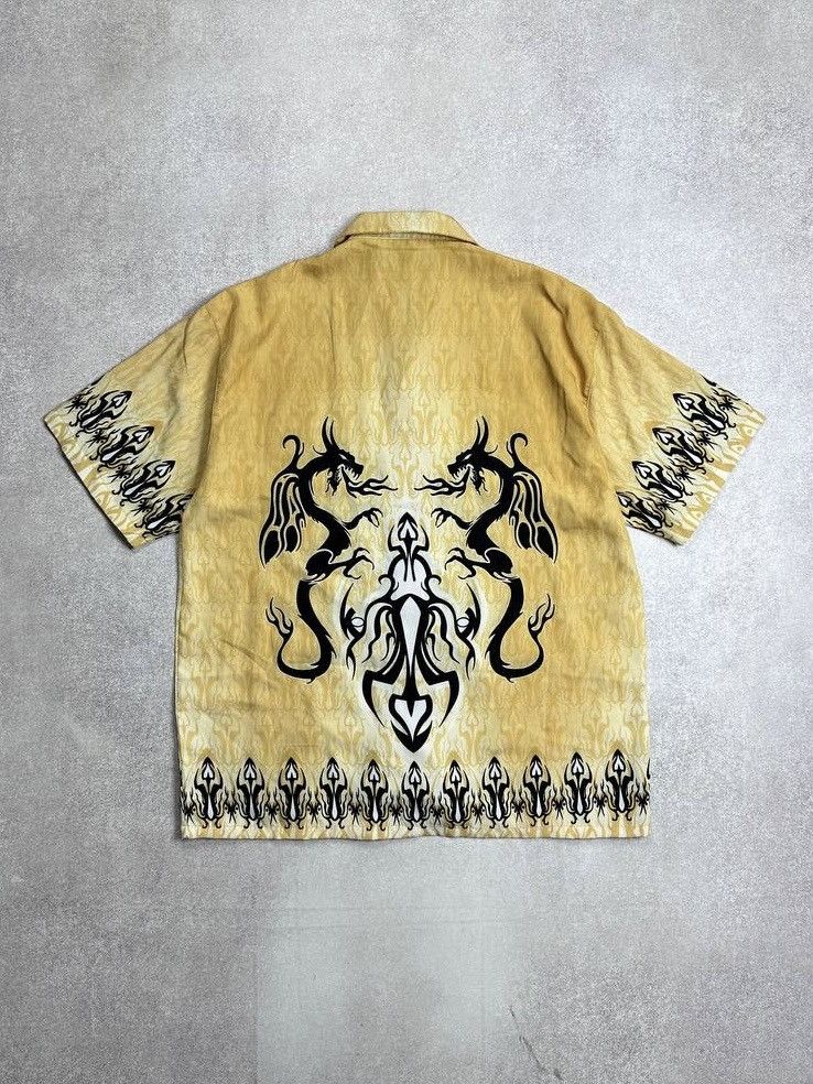 Vintage Vintage Tribal Japanese Dragons Y2K Hawaii Shirt L Size US L / EU 52-54 / 3 - 3 Thumbnail