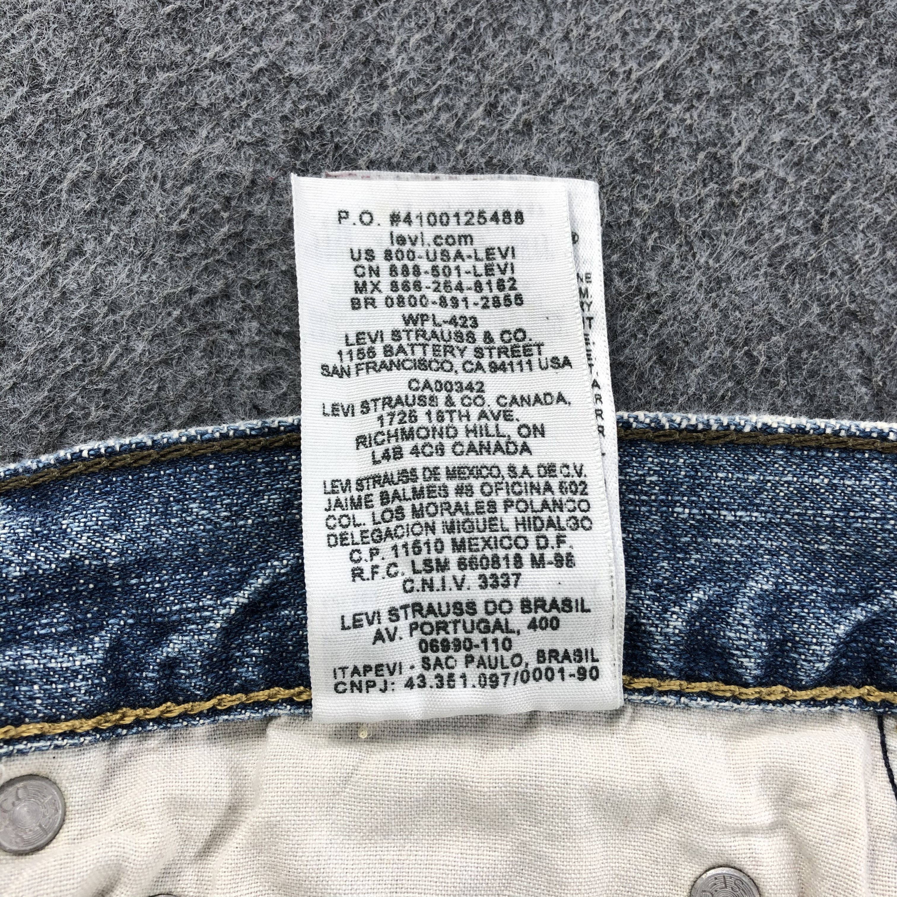 Levi's Vintage Levis 514 Jeans-J986 Size US 32 / EU 48 - 12 Thumbnail