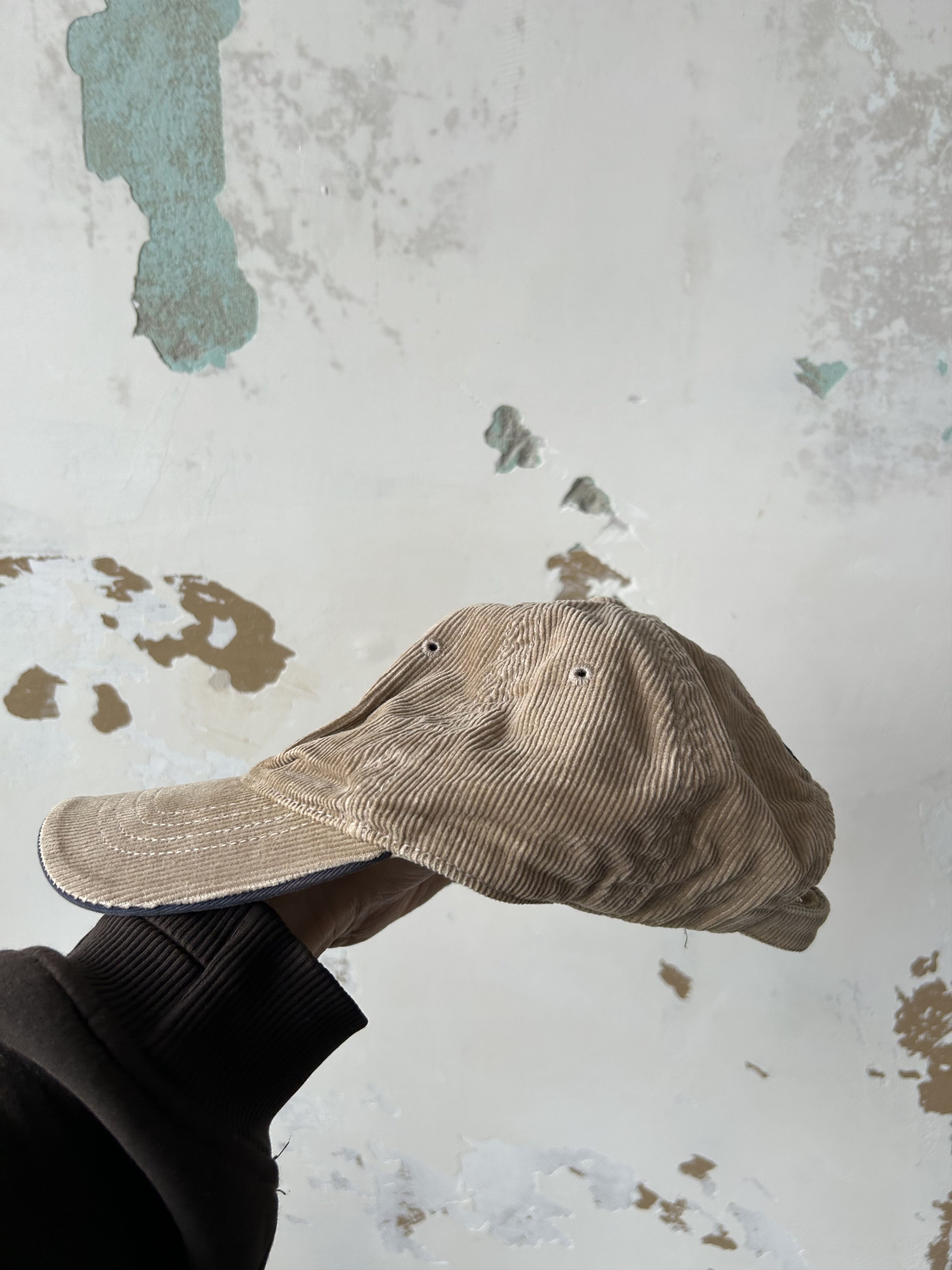 Lonsdale × Vintage Vintage Lonsdale London 90s Embroidered Logo Beige Cap Hat Size ONE SIZE - 3 Thumbnail