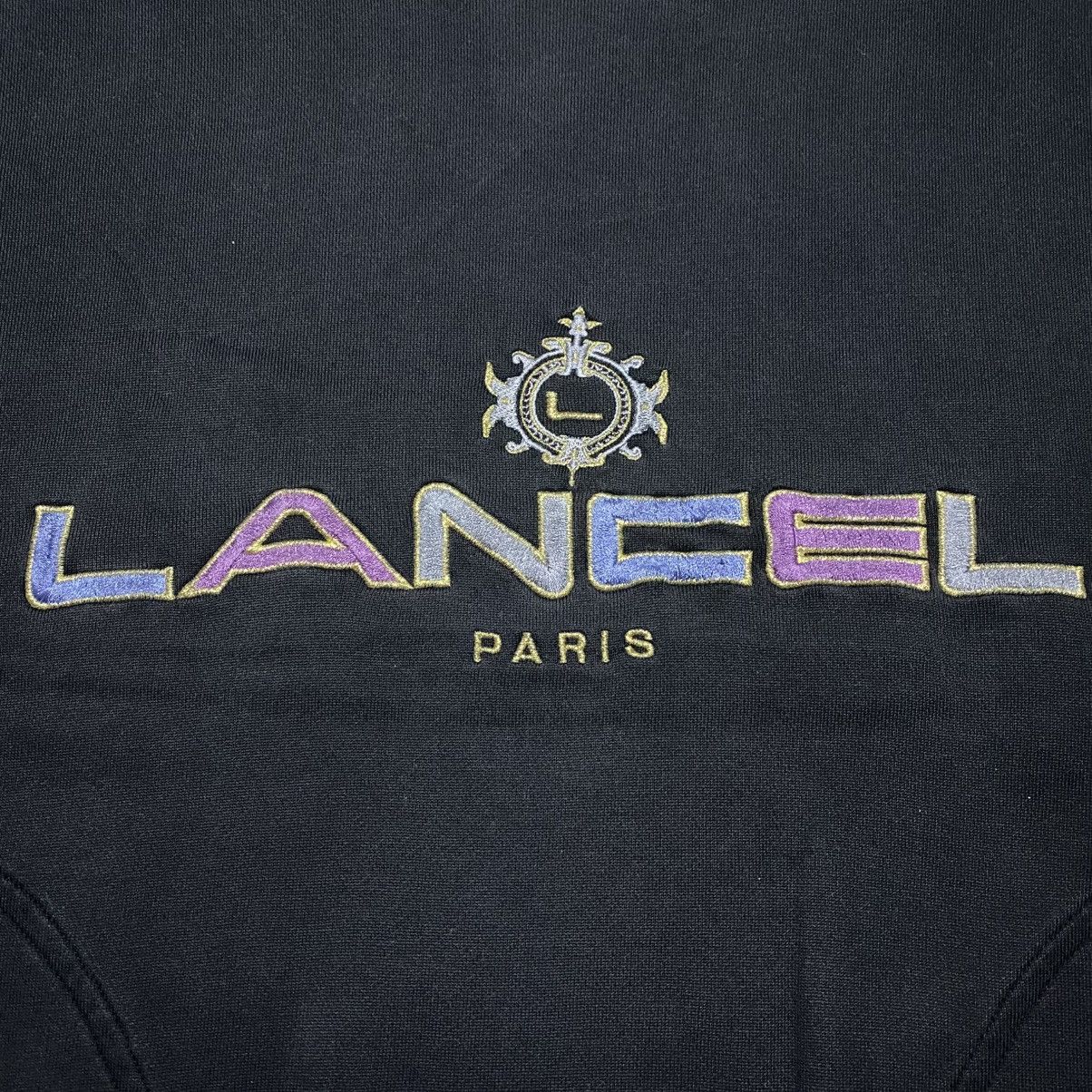 Lancel Rare‼️🔥 Vintage LANCEL Paris Logo Embroidery Sweatshirt Size US S / EU 44-46 / 1 - 7 Thumbnail