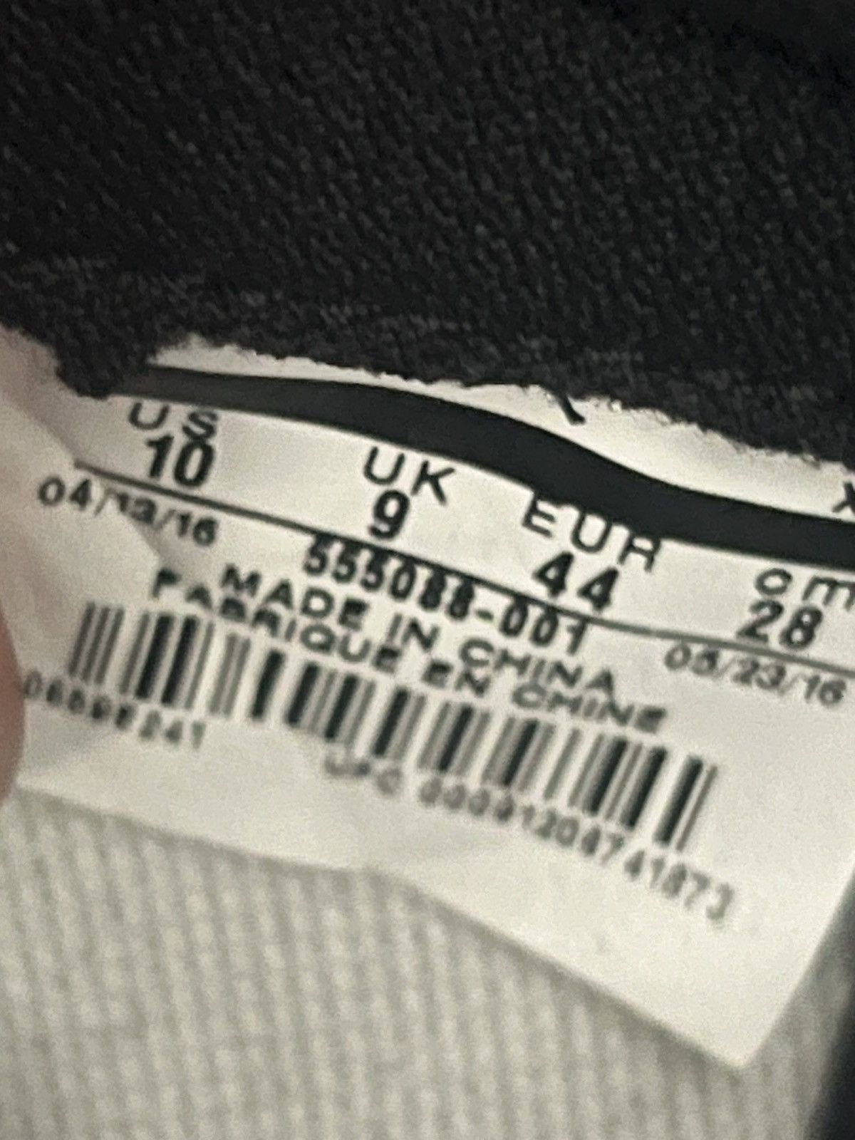 Jordan Brand Air Jordan 1 Retro High OG Banned 2016 Banned, Bred Size US 10 / EU 43 - 10 Thumbnail
